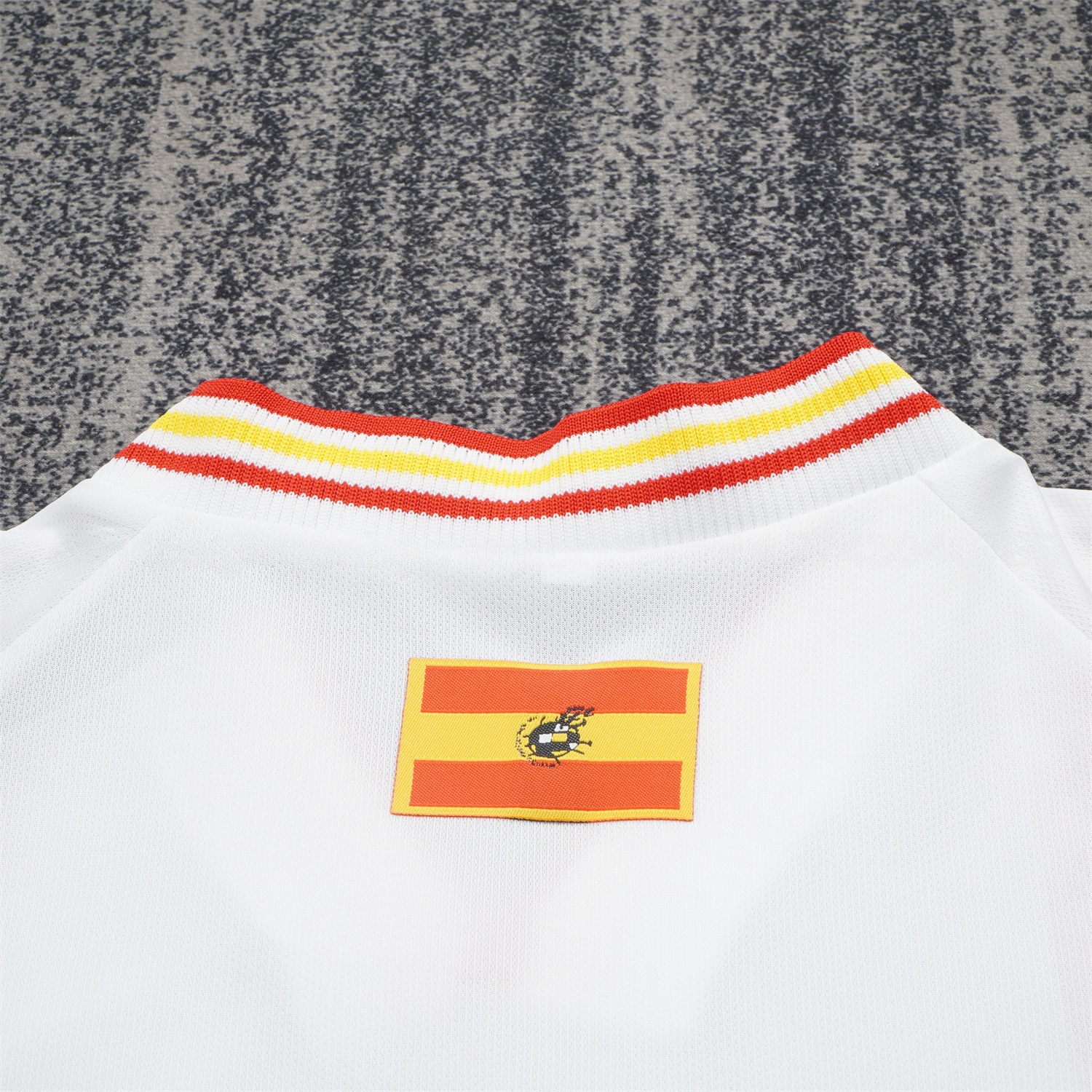 Retro Spain 1996 Away White Kids Kit - UnitedFutballJersey