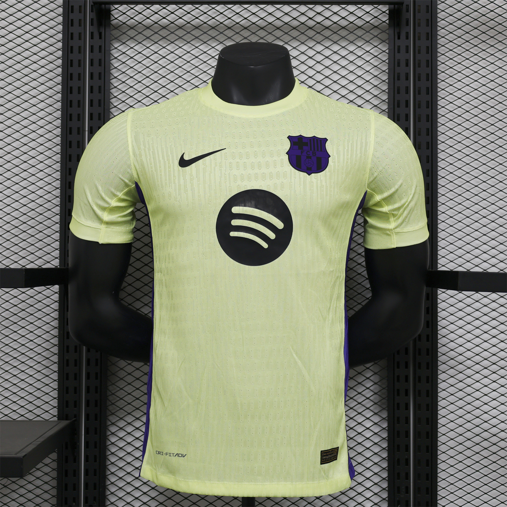 B.A.R.S.A 24-25 Yellow Special Edition Jersey - Player Version - UnitedFutballJersey