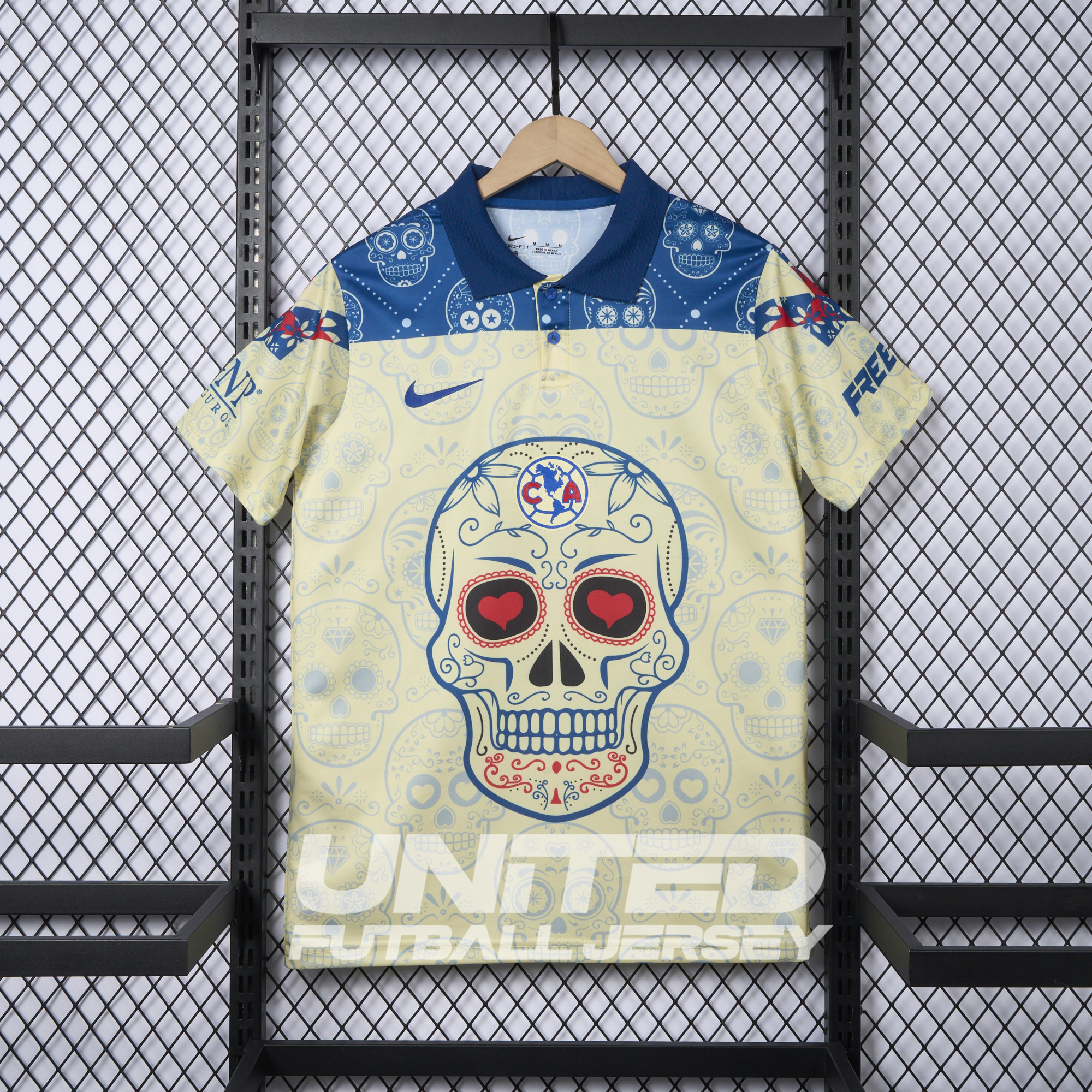 Club América 24-25 Day of the Dead Special Edition Jersey - Fans Version - UnitedFutballJersey