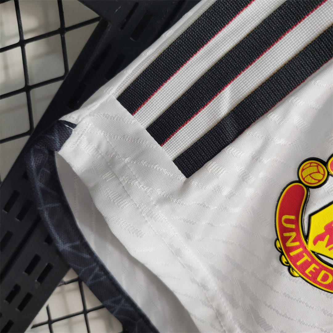 Manchester United 23-24 Home Shorts - Player Version - UnitedFutballJersey