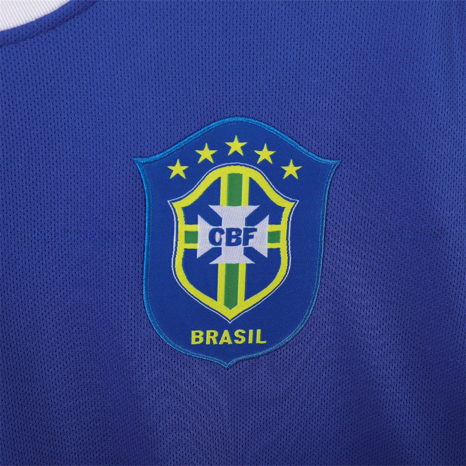 Retro Brazil 2006 Away Blue Jersey - UnitedFutballJersey