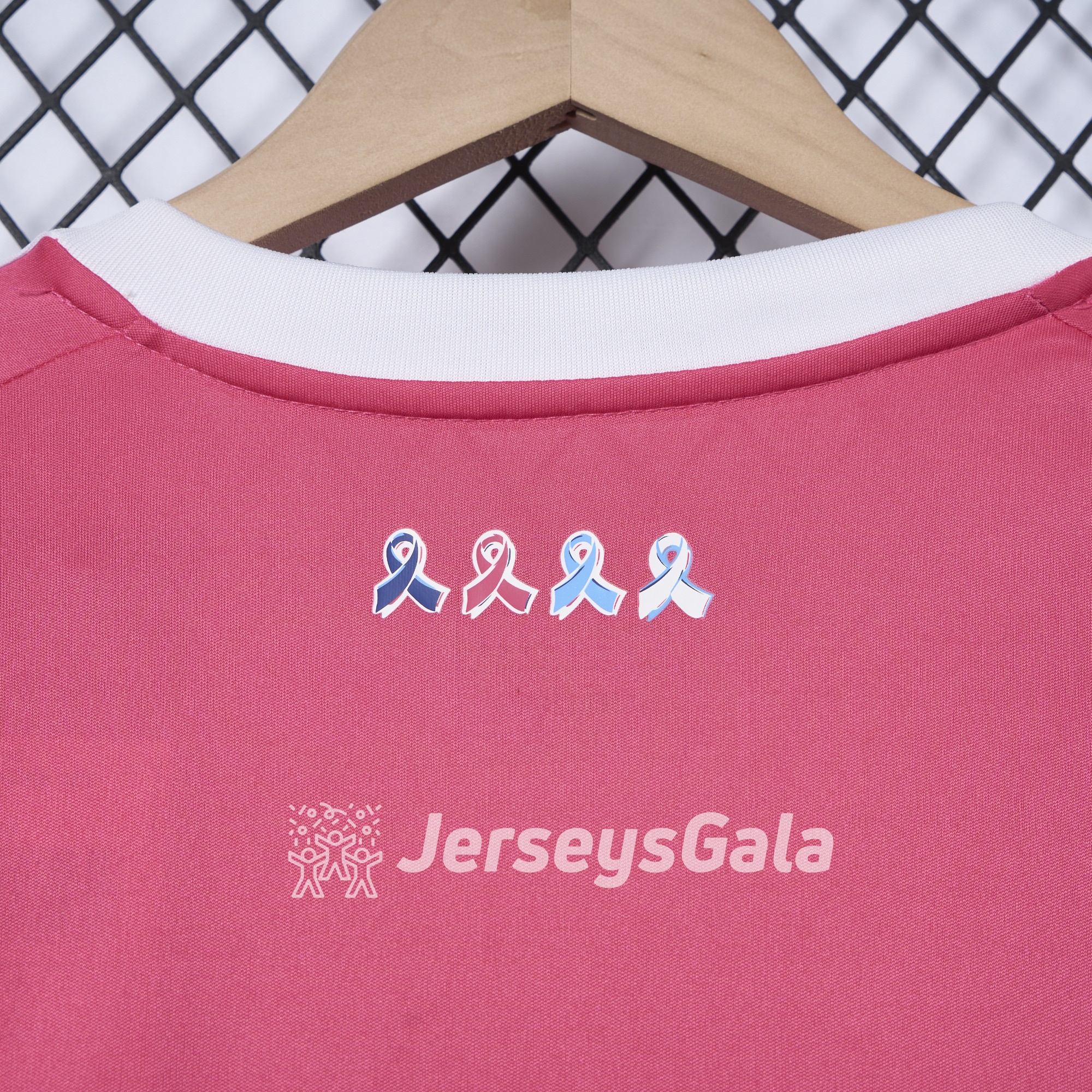 Schalke 04 24-25 GK Pink October Jersey - Fans Version - UnitedFutballJersey