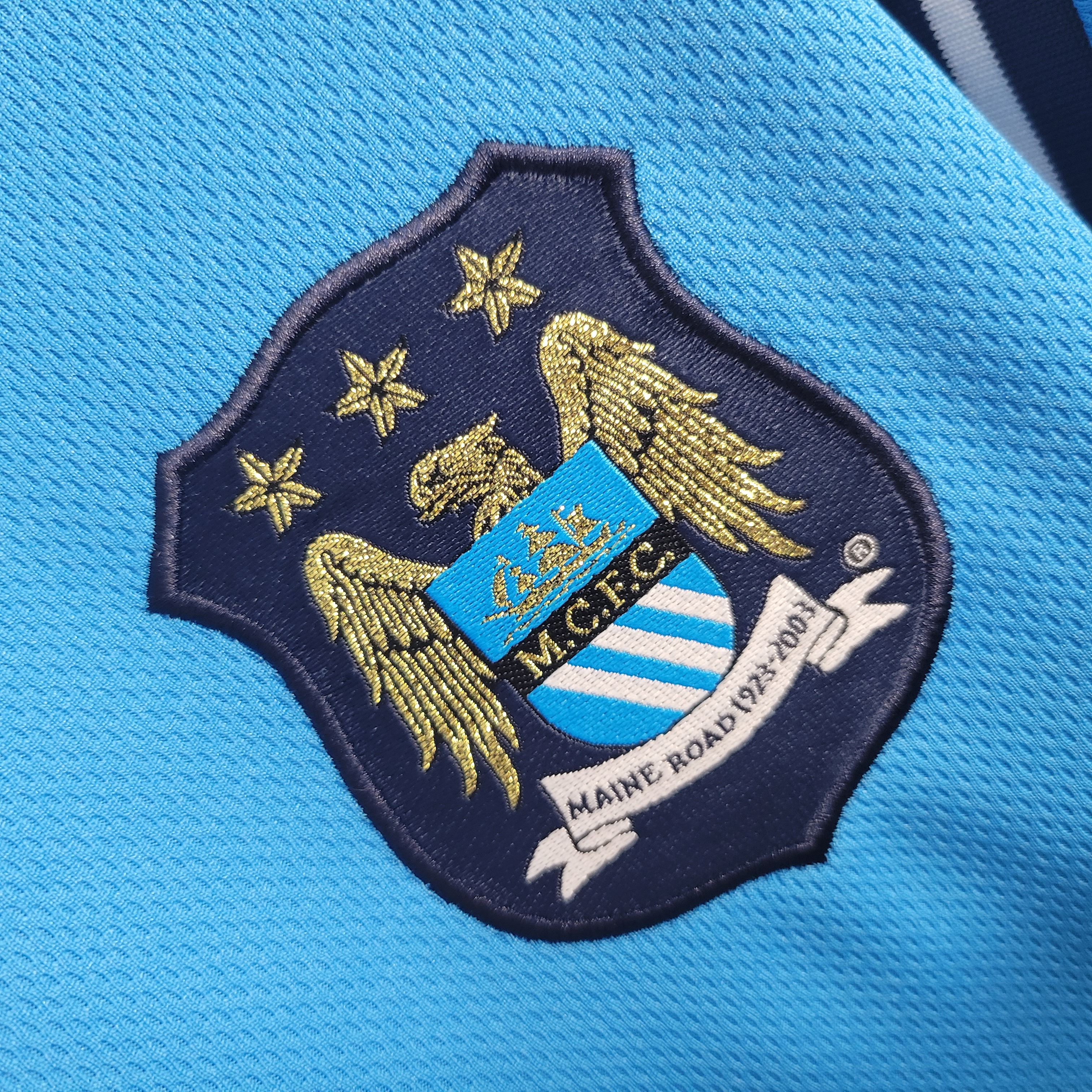 Retro Manchester City 2001-02 Home Stadium Jersey - UnitedFutballJersey