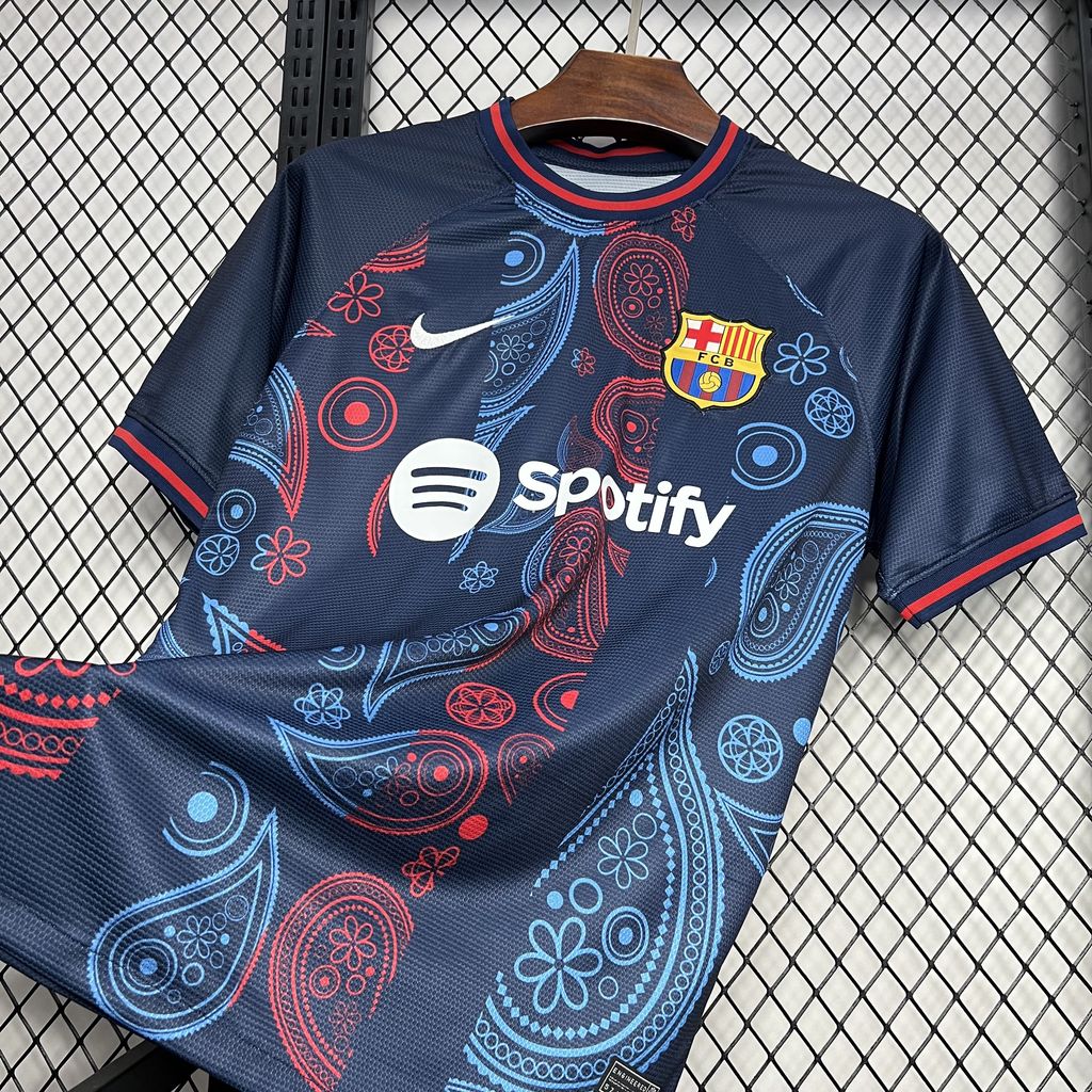 B.A.R.S.A 24-25 Blue Speical Jersey - Fans Version - UnitedFutballJersey