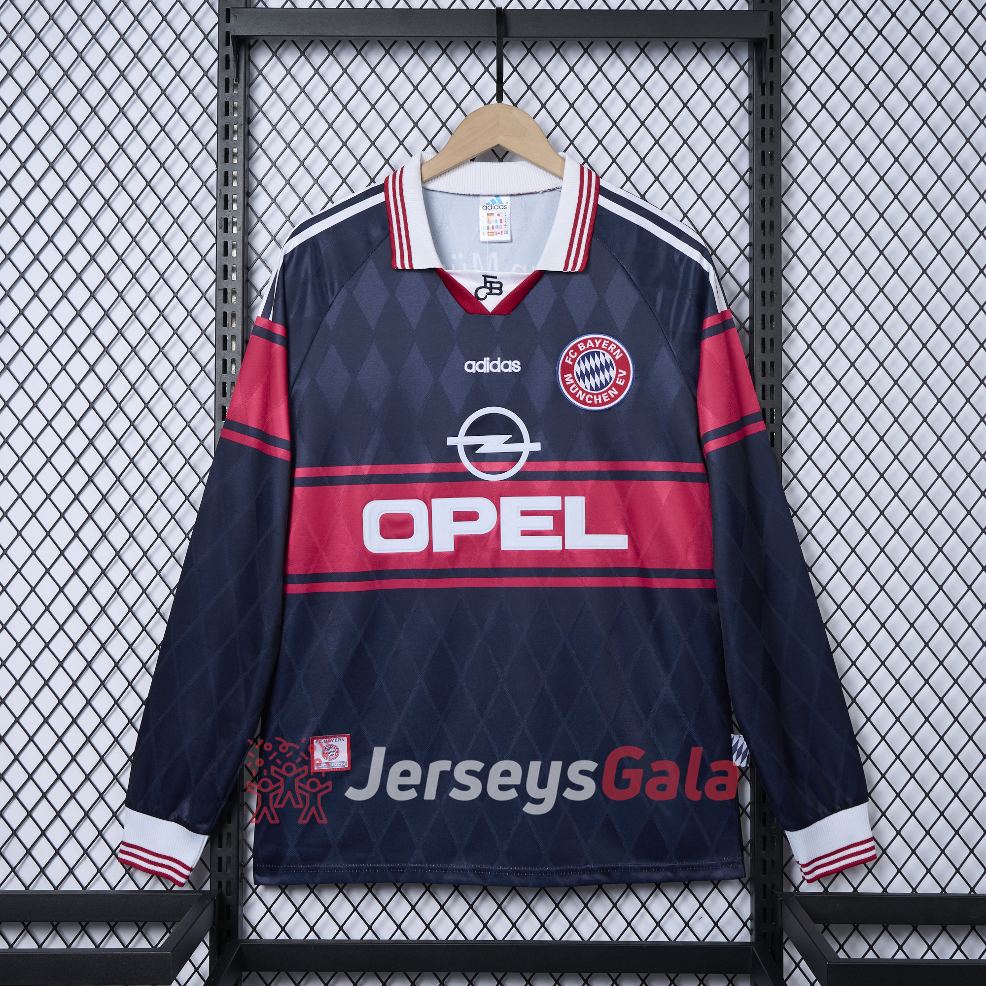 Retro Bayern Munich 1997-99 Home Long Jersey - UnitedFutballJersey