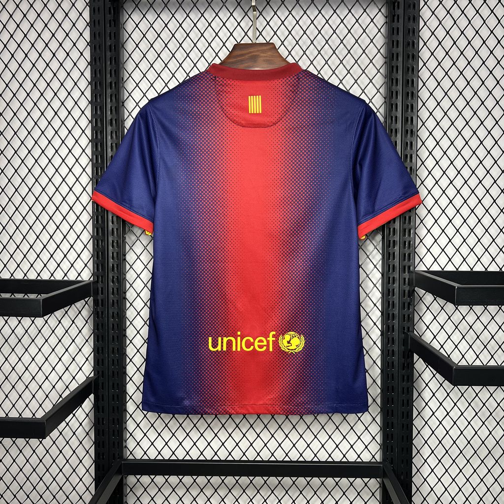 Retro Barcelona 12-13 Home Stadium Jersey - UnitedFutballJersey
