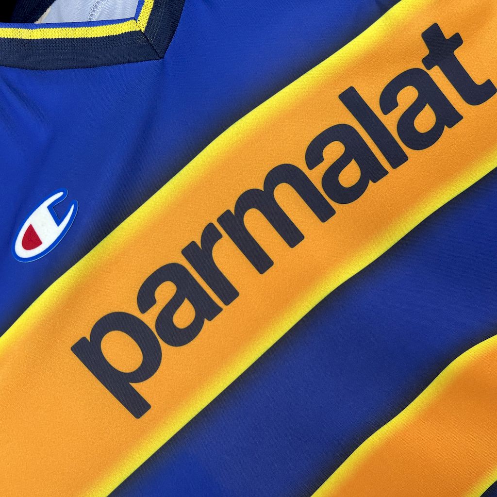 Retro Parma 2002-03 Home Jersey - Fans Version - UnitedFutballJersey