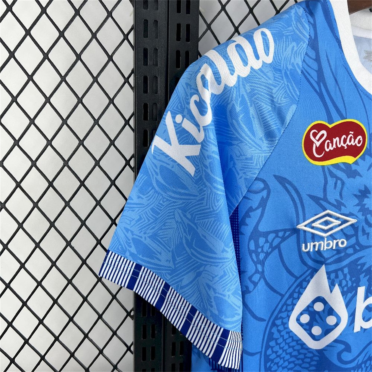 Santos 25-26 Blue Special Jersey with Sponsors - Fans Version - UnitedFutballJersey
