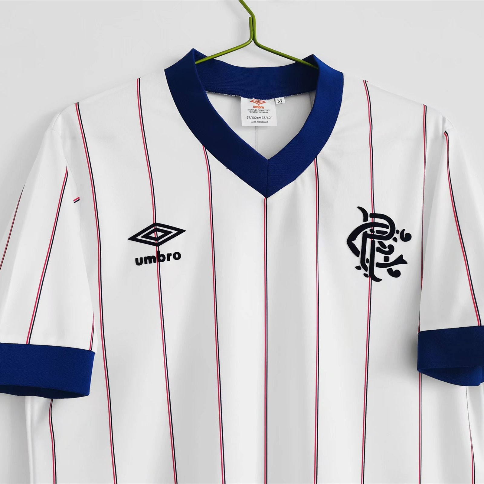 Retro Glasgow Rangers 1982-83 Away Stadium Jersey - UnitedFutballJersey