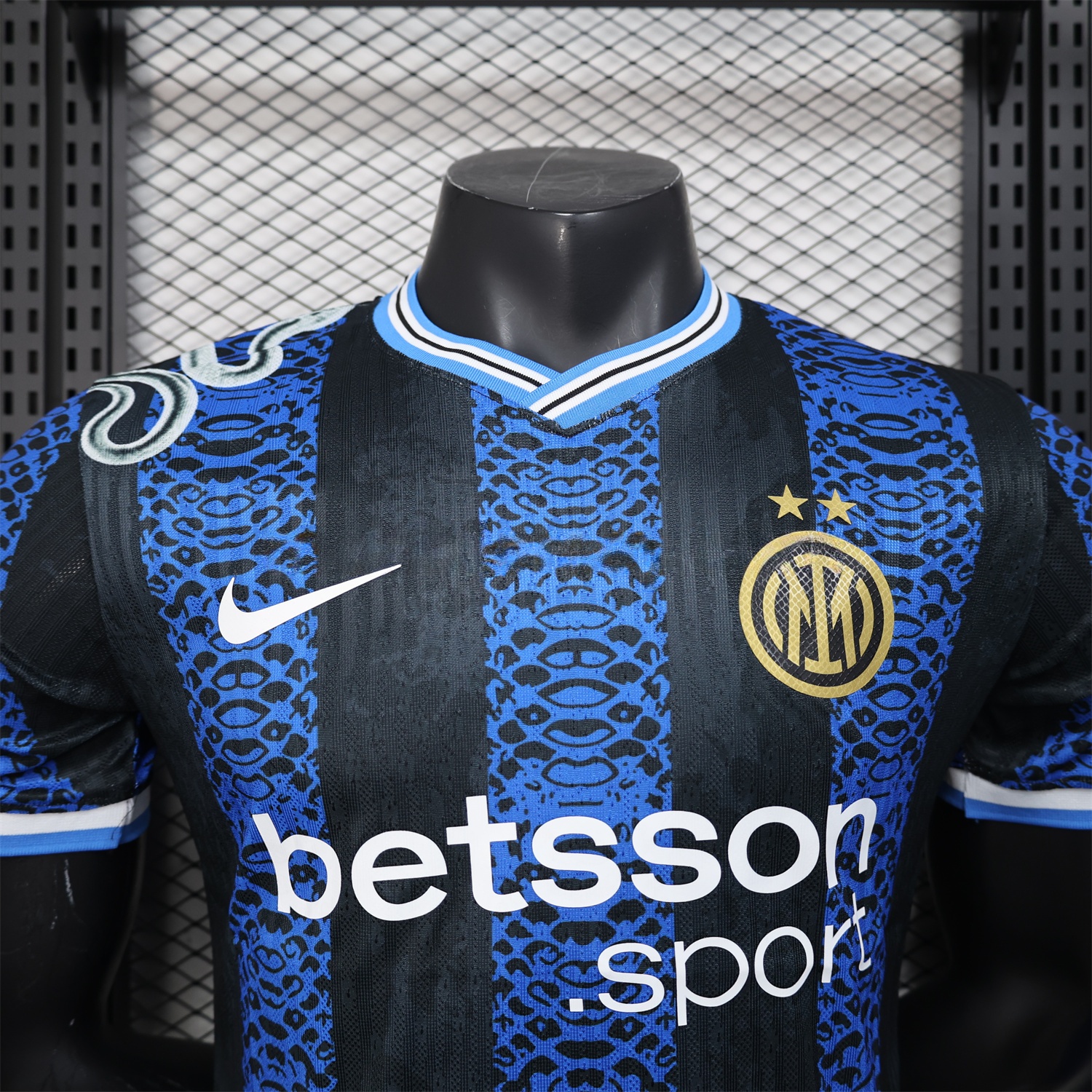 Inter Milan 24-25 Blue Black Mamba Special Edition Jersey - Player Version - UnitedFutballJersey