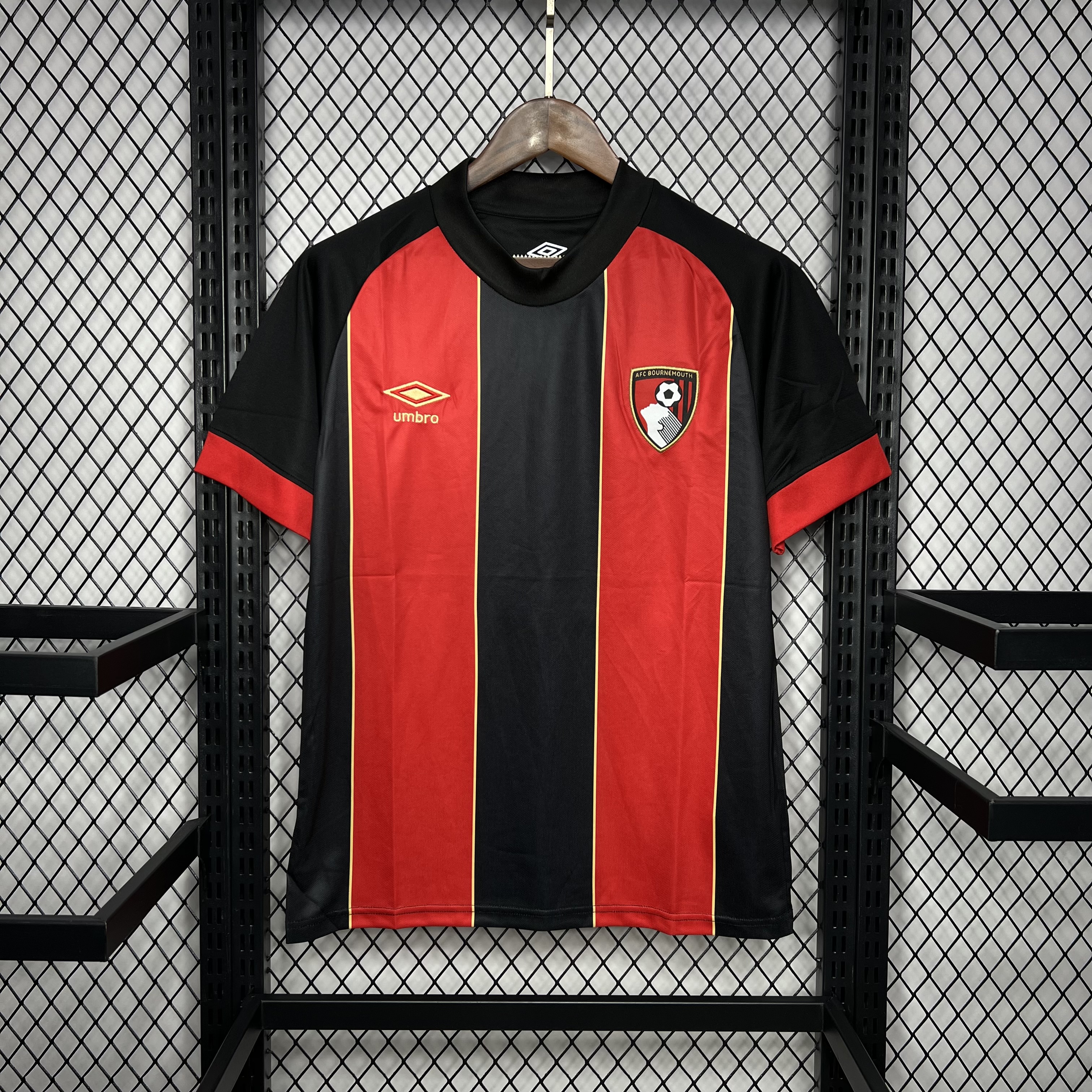 Bournemouth 24-25 Home Stadium Jersey - Fans Version - UnitedFutballJersey