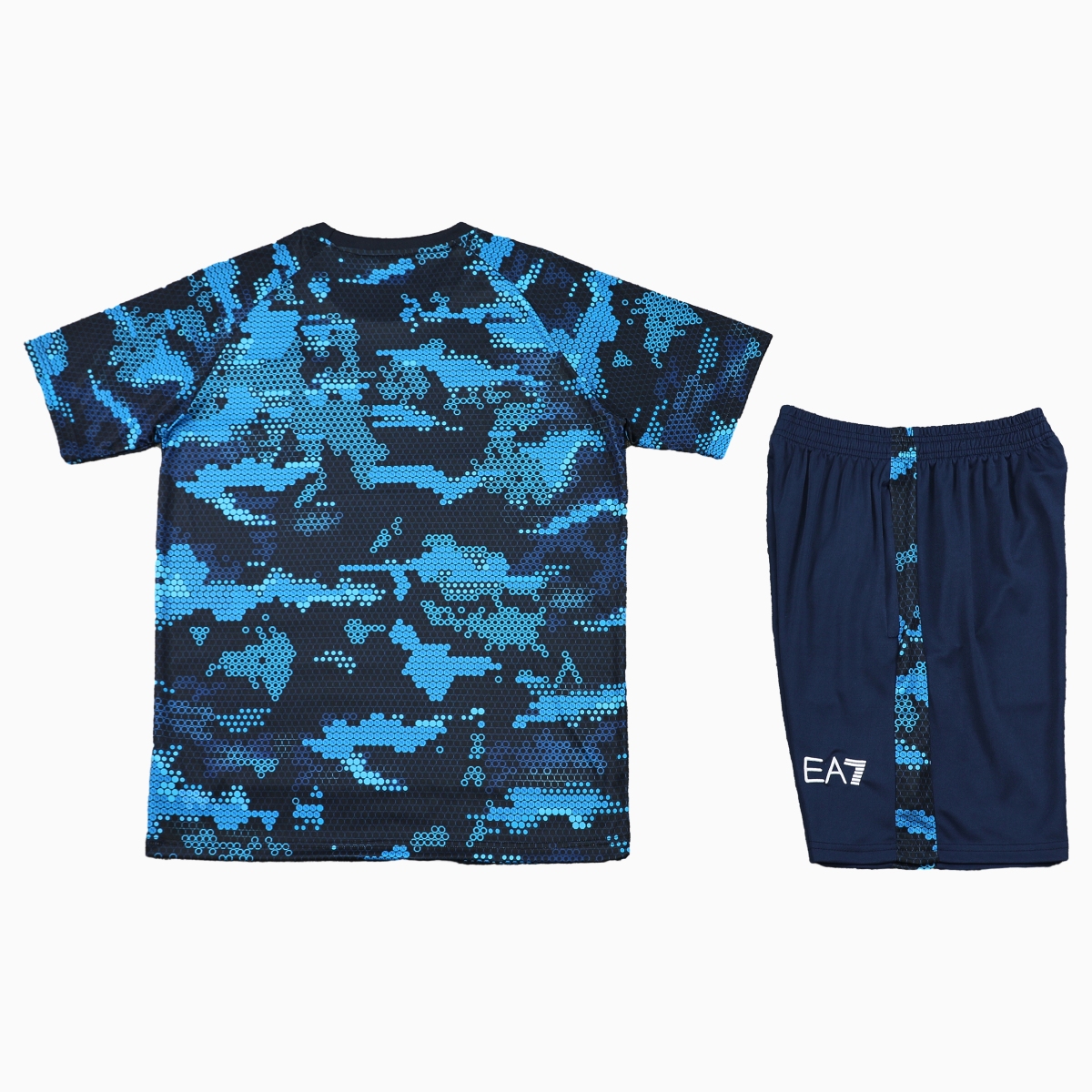 Napoli 24-25 Short-Sleeve Training Set - Blue Top & Shorts - UnitedFutballJersey