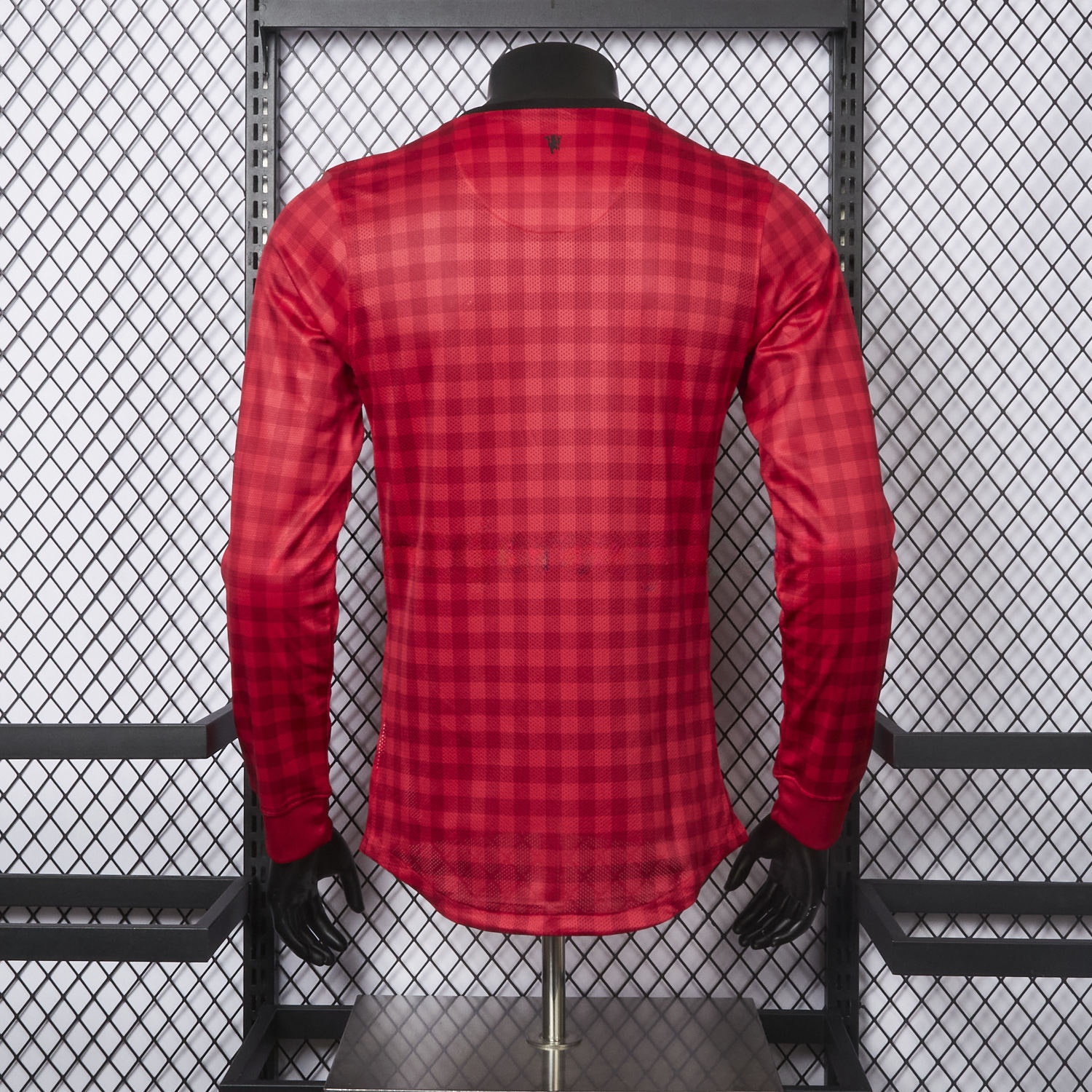 Retro Manchester United 2012-13 Home Long Sleeve Jersey - Player Version - UnitedFutballJersey