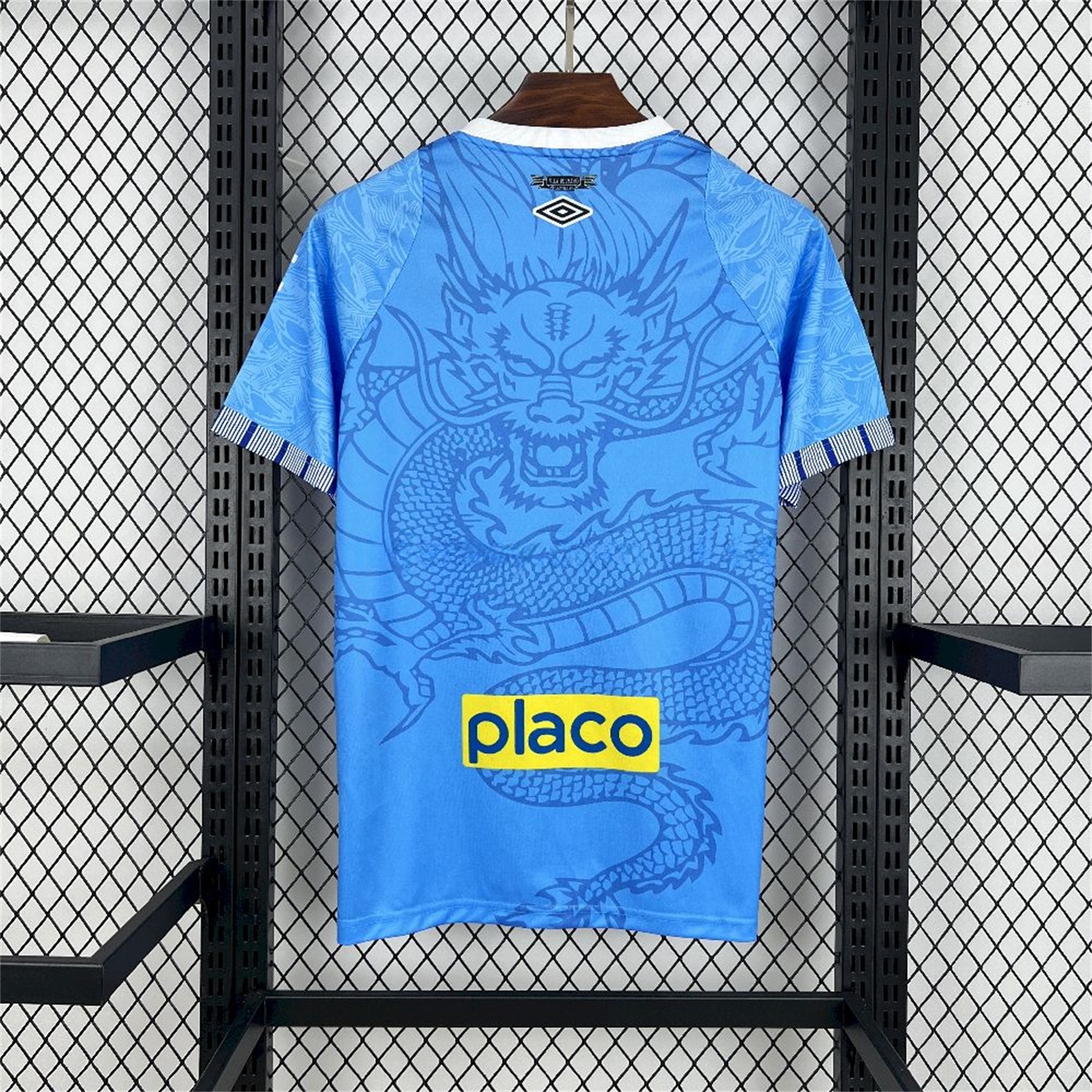 Santos 25-26 Blue Special Jersey with Sponsors - Fans Version - UnitedFutballJersey