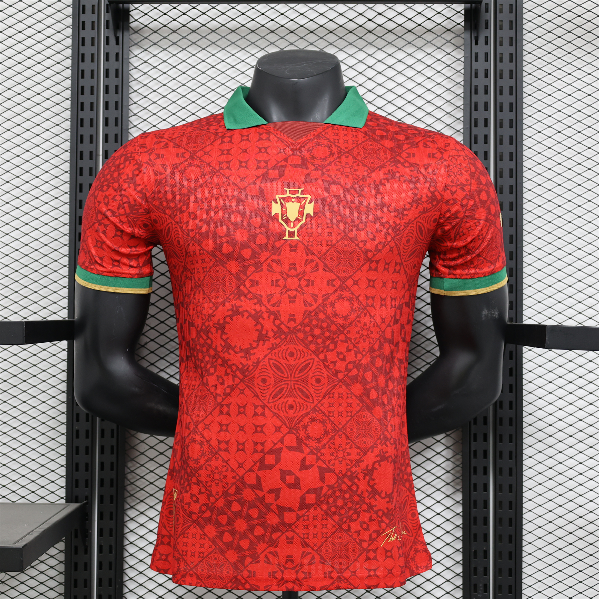 Portugal 2024-25 COMMA C.Ronaldo Jersey - Player Version - UnitedFutballJersey
