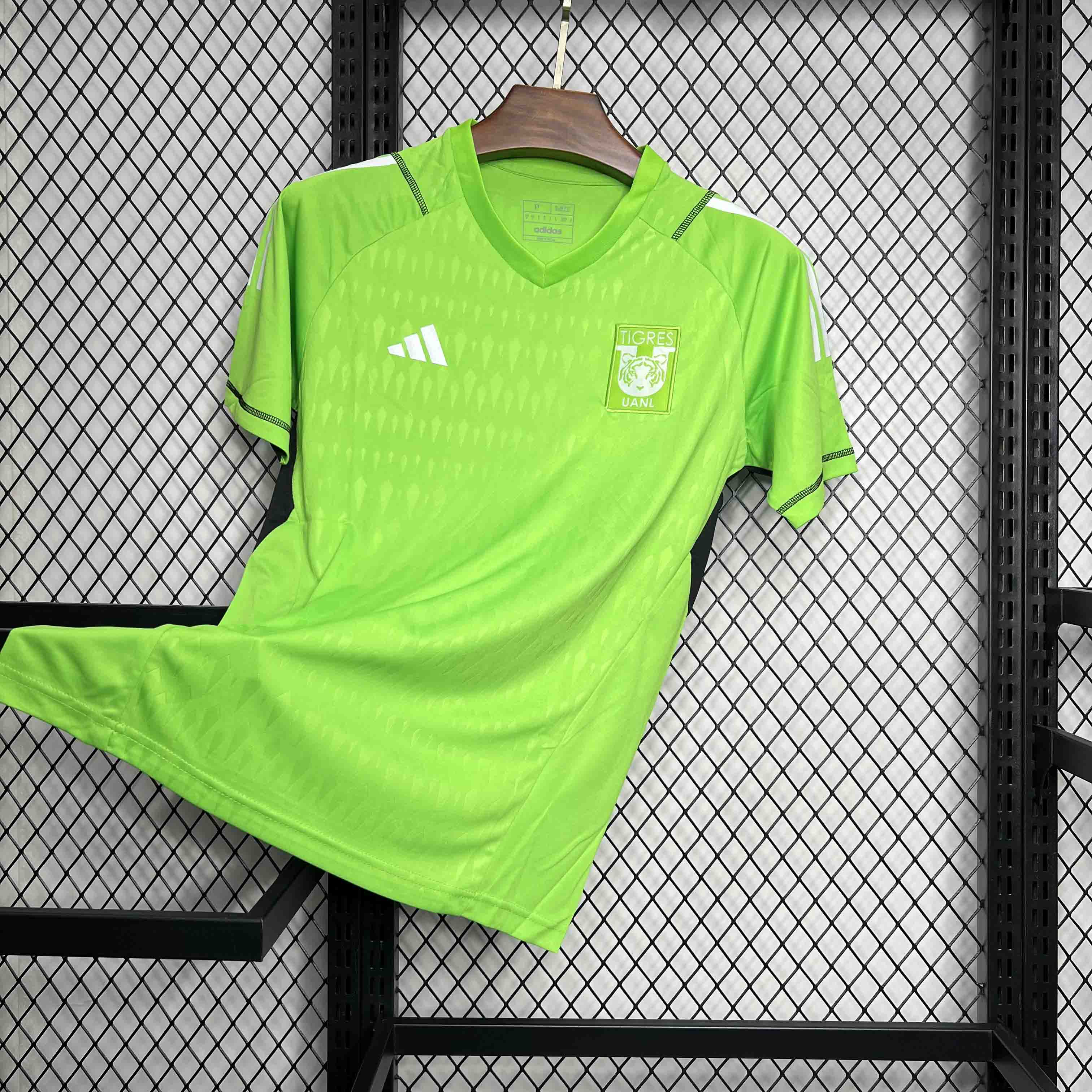 Tigres UANL 24-25 Green Goalkeeper Jersey - Fans Version - UnitedFutballJersey