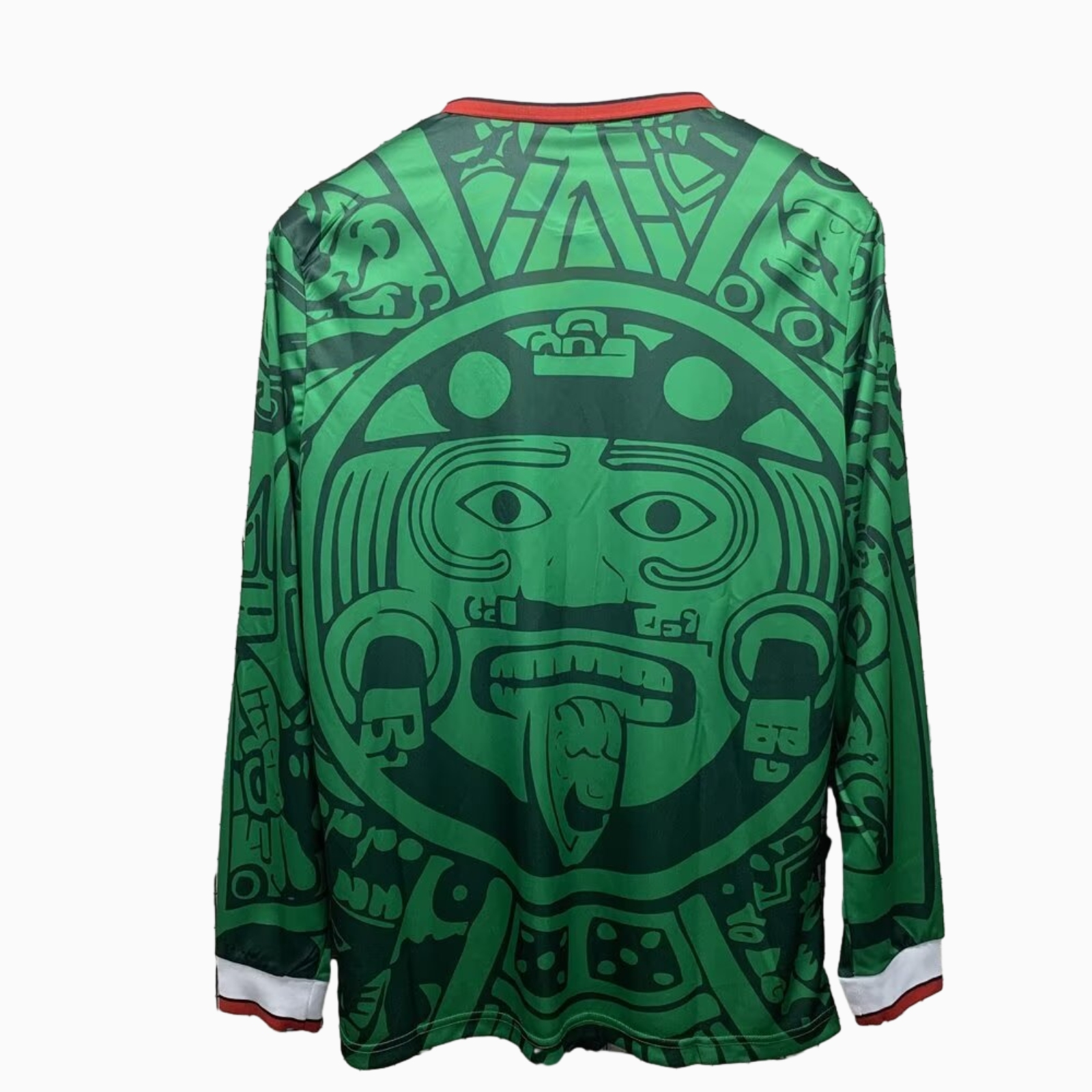 Retro Mexico 1998 Home Long Sleeves Jersey - UnitedFutballJersey