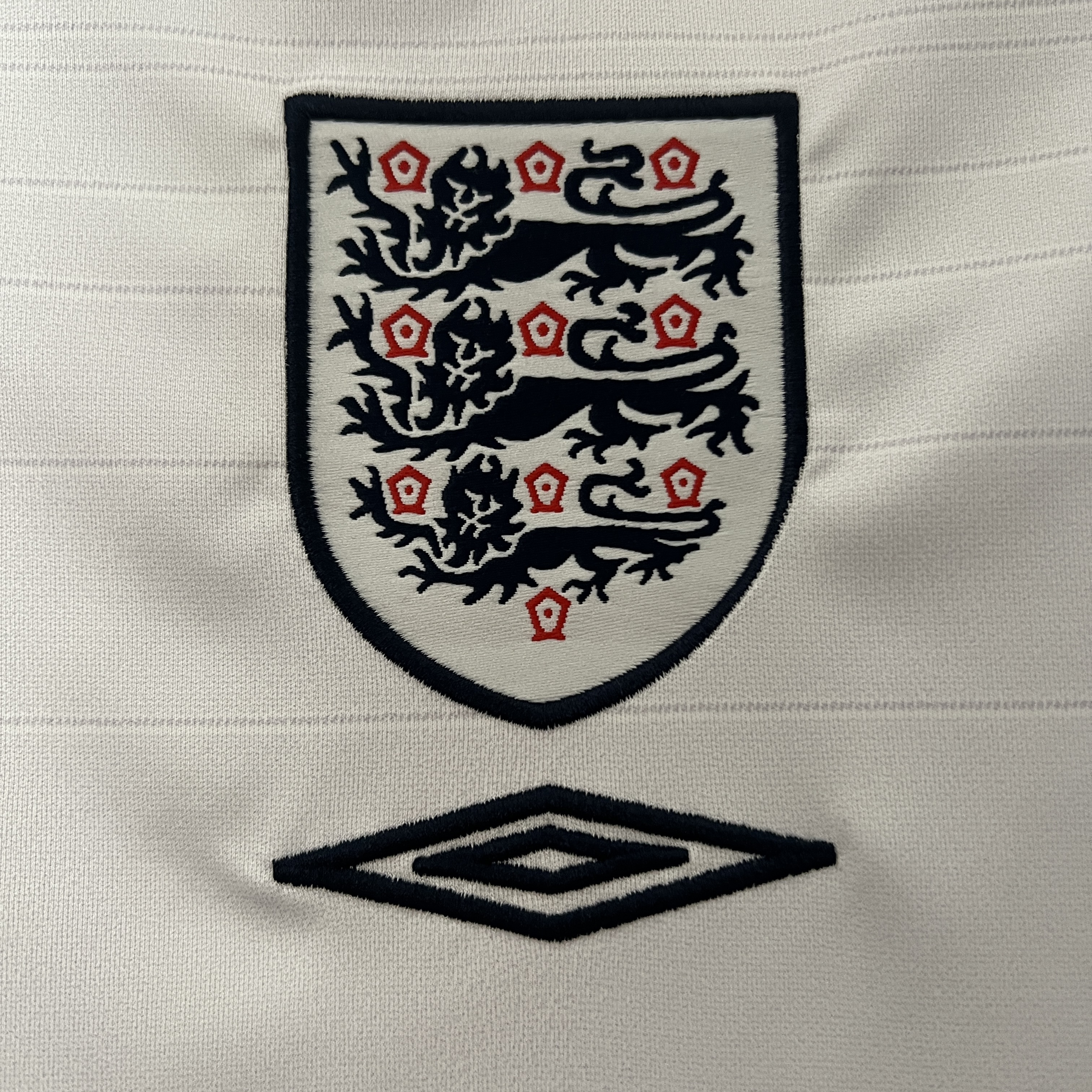 Retro England 2004 Home Stadium Jersey - UnitedFutballJersey