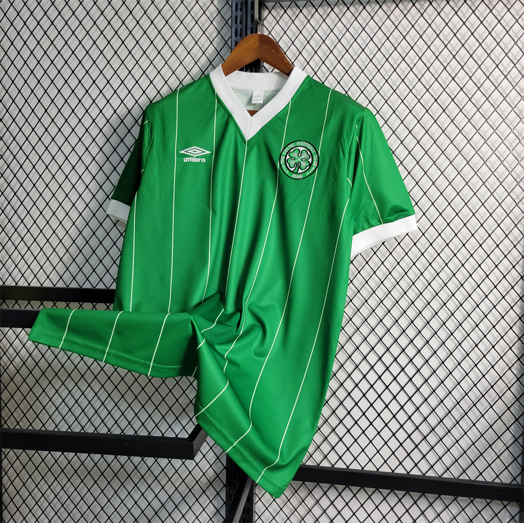 Retro Celtic 1984-86 Home Stadium Jersey - UnitedFutballJersey