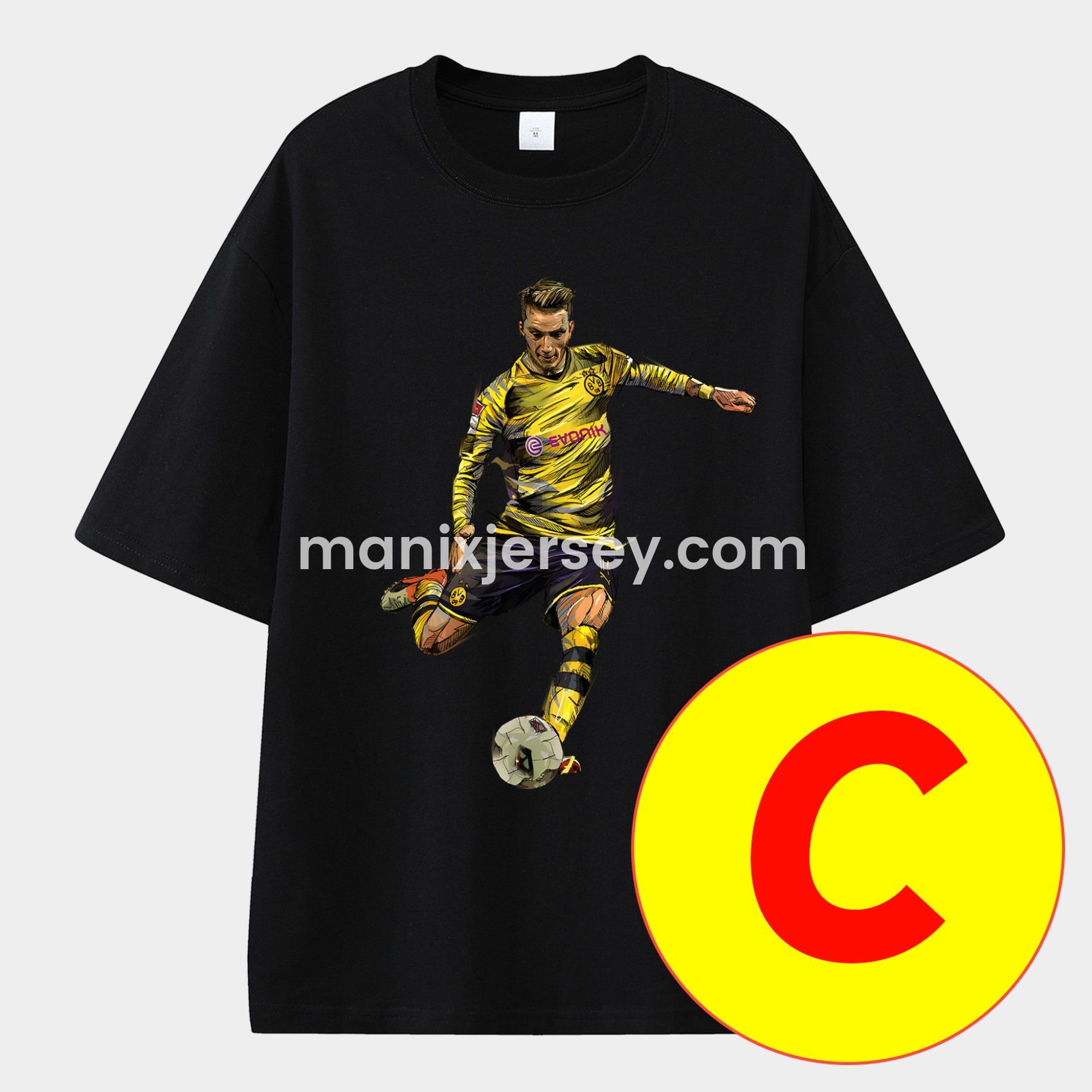 Dortmund Unisex Pure Cotton T-shirt - UnitedFutballJersey
