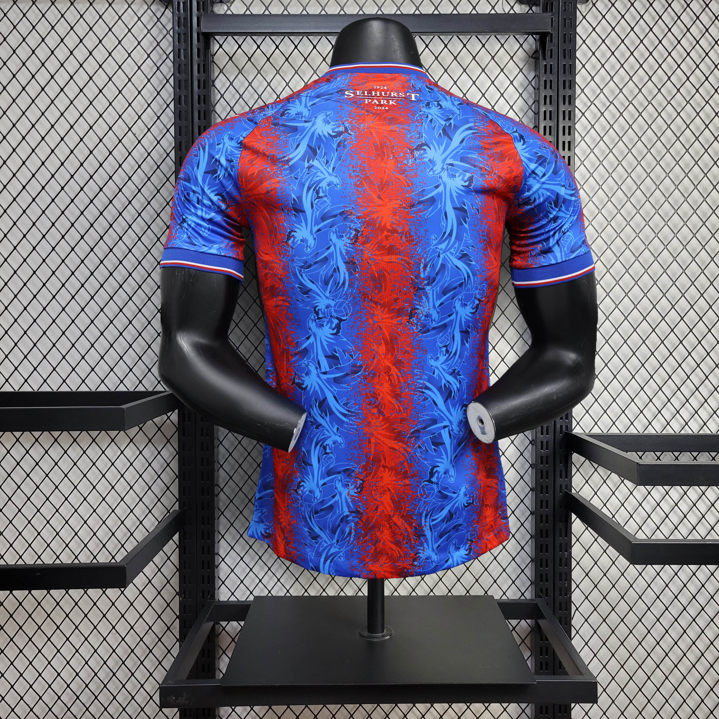 Crystal Palace 24-25 Home Stadium Jersey - Player Version - UnitedFutballJersey