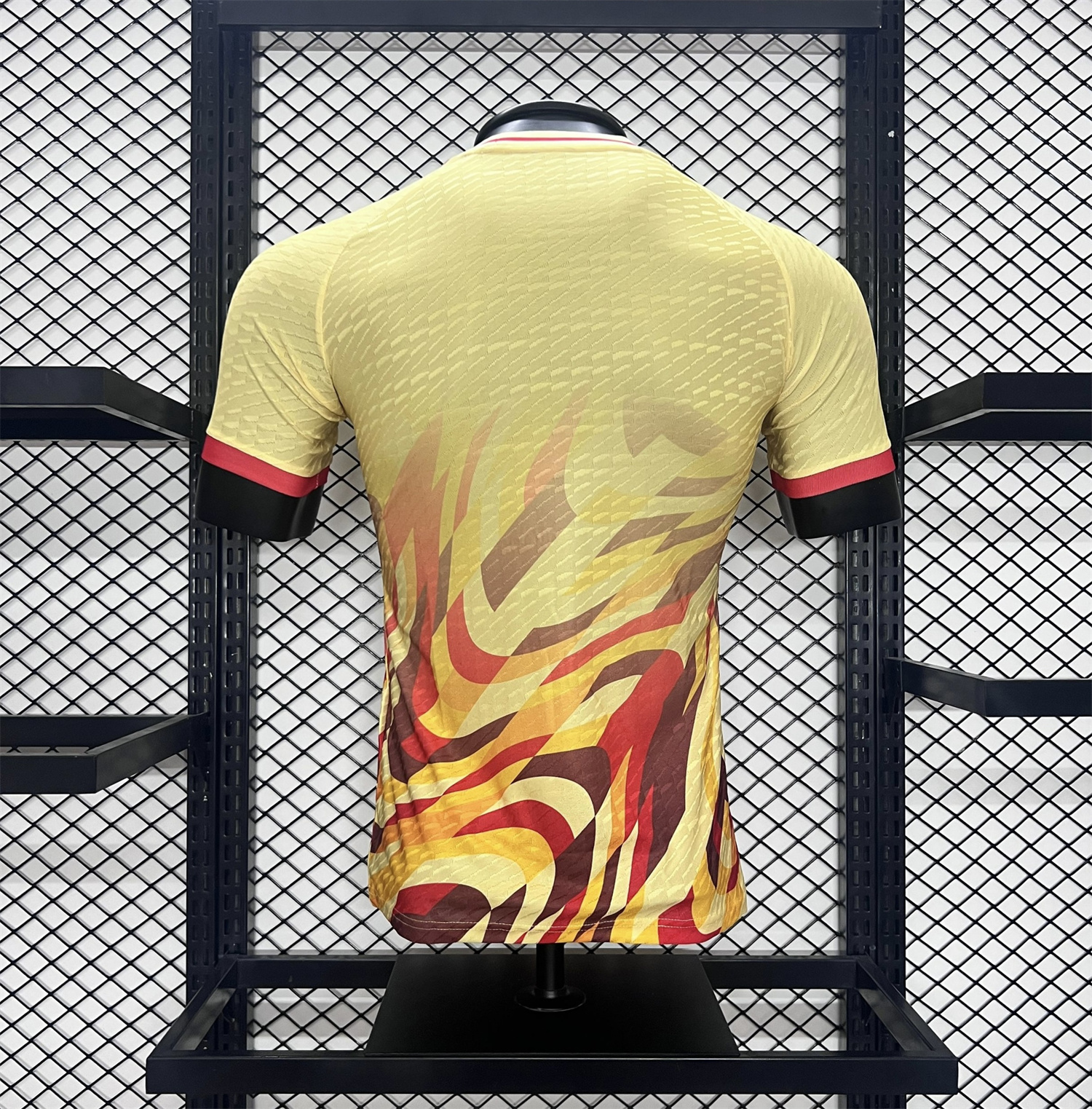 Spain 2024 Yellow Special Edition Jersey - Player Version - UnitedFutballJersey