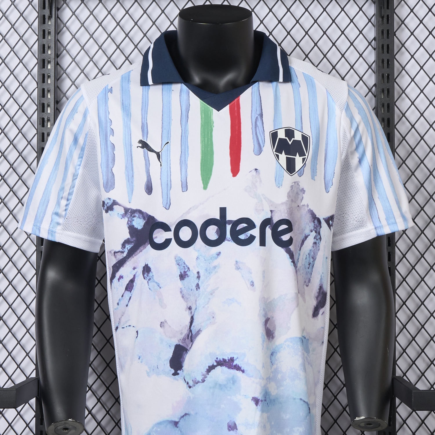 Rayados Monterrey 25-26 White Training Jersey - Player Version - UnitedFutballJersey