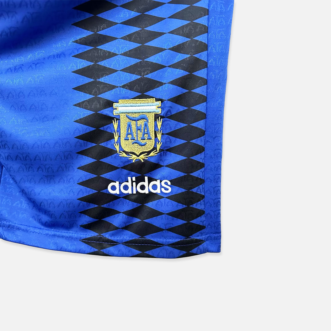 Retro Argentina 1994 Away Stadium Shorts - UnitedFutballJersey