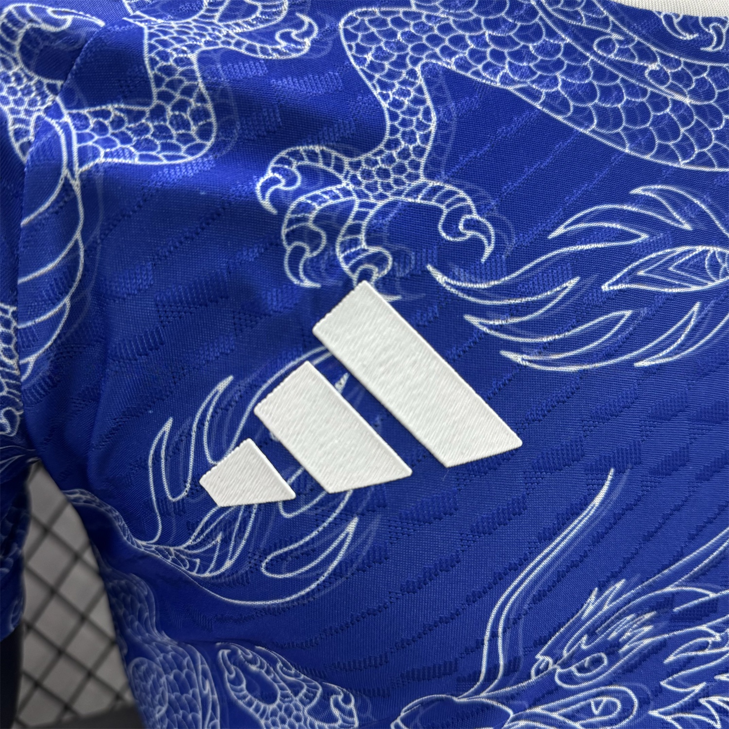 Japan 25-26 White Dragon Pattern Blue Special Jersey - Player Version - UnitedFutballJersey