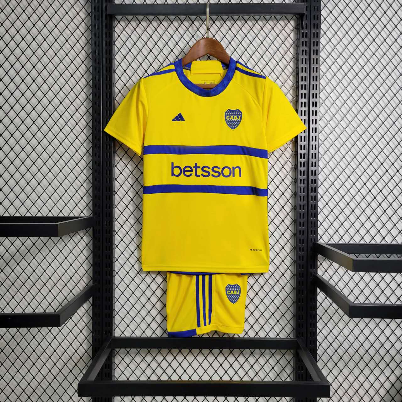 Boca Juniors 23-24 Away Stadium Kids Kit - UnitedFutballJersey