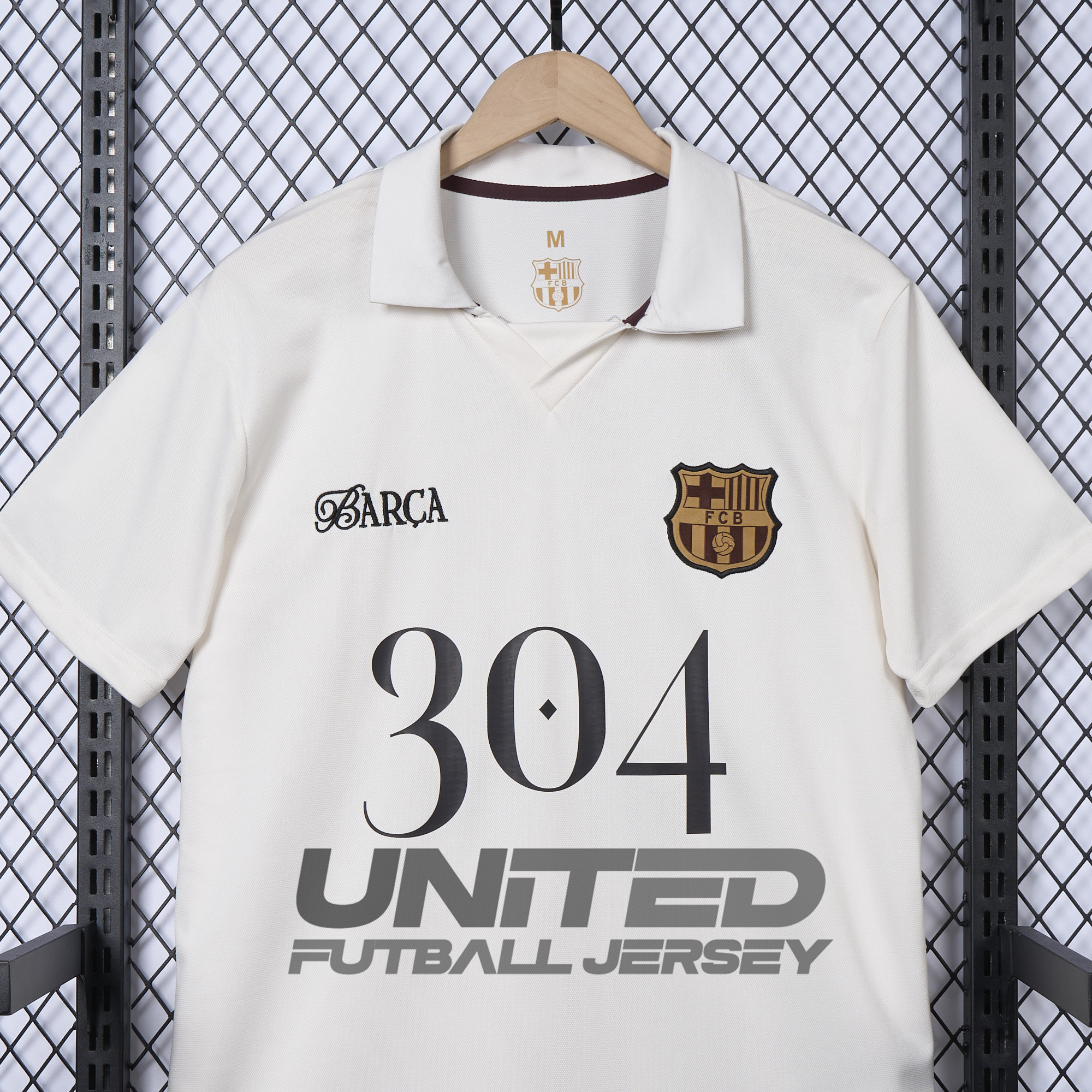B.A.R.S.A 24-25 Yamal Anniversary White Jersey - Fans Version - UnitedFutballJersey