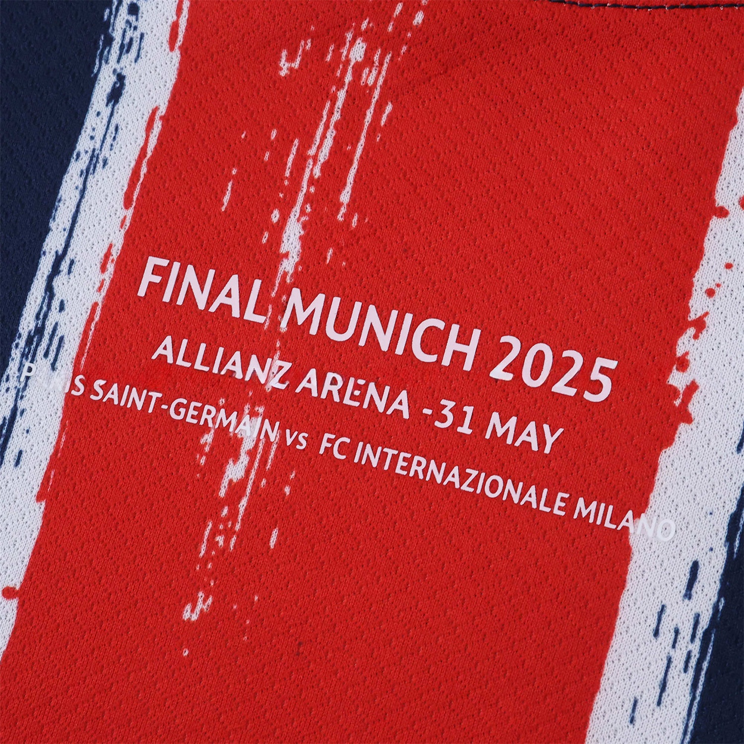 Paris Saint-Germain PSG 24-25 Home Champions League Final Home Jersey - Fans Version - UnitedFutballJersey