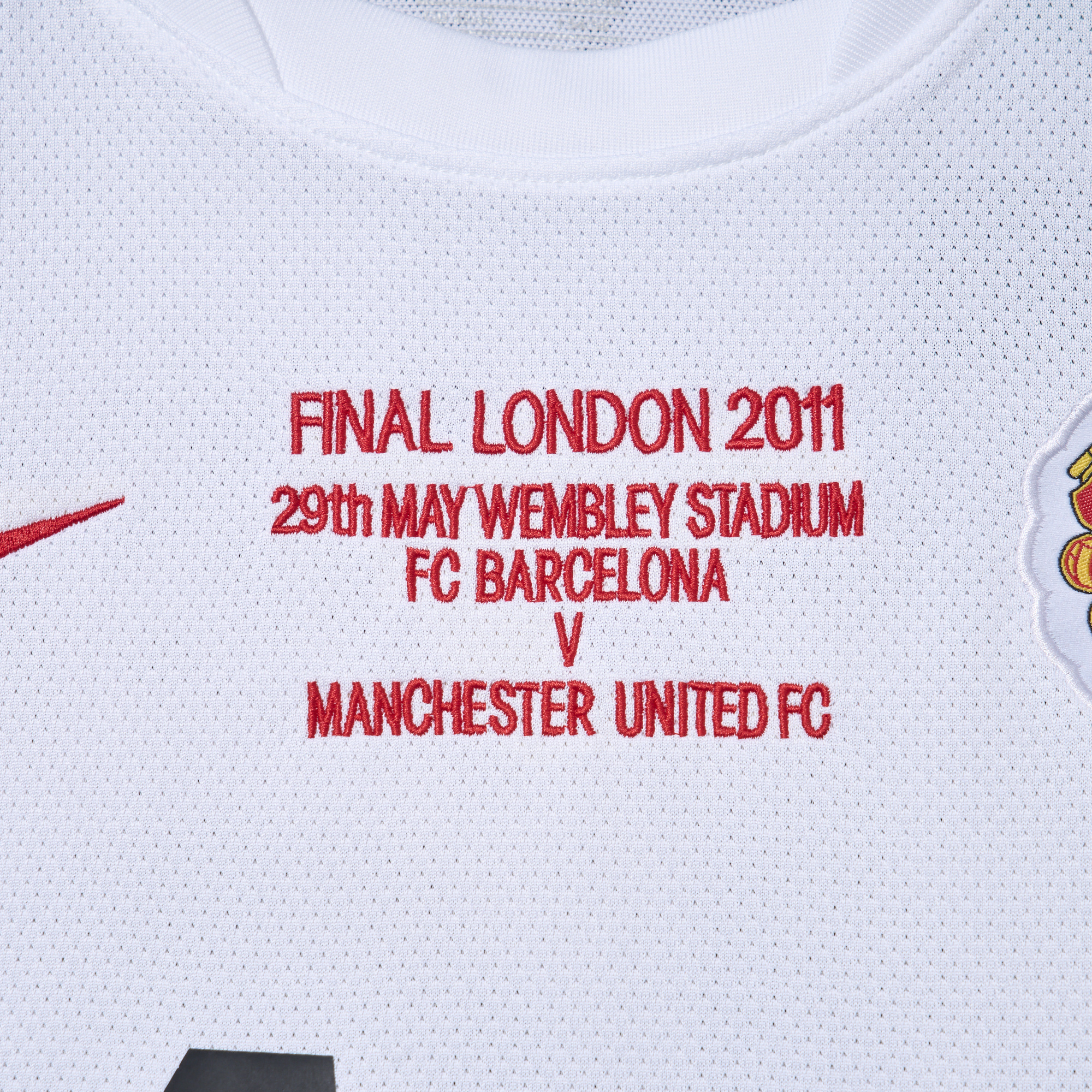 Retro Manchester United 10-11 Away Jersey - Champions League Final Version - UnitedFutballJersey