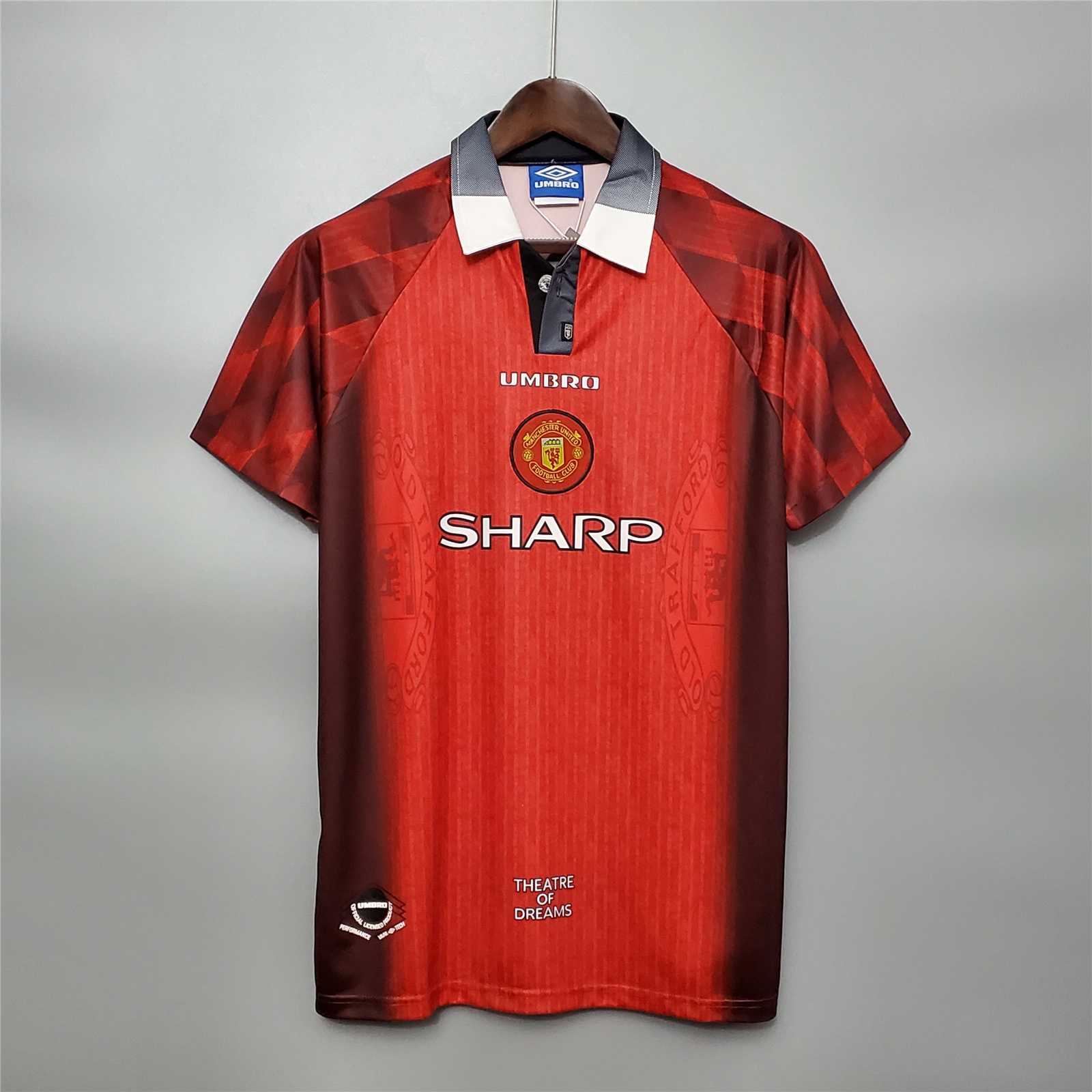 Manchester United Retro 96-97 Home Jersey - UnitedFutballJersey