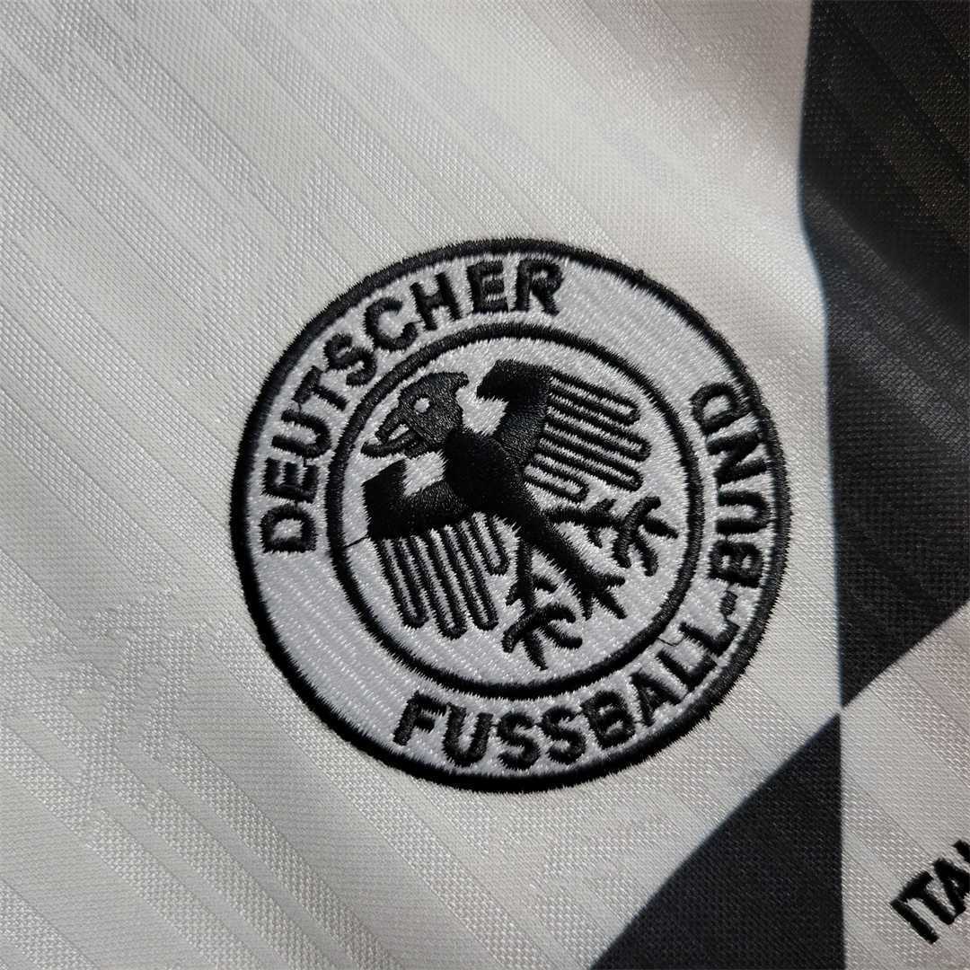 Retro Germany 1990 Home Stadium Jersey - UnitedFutballJersey
