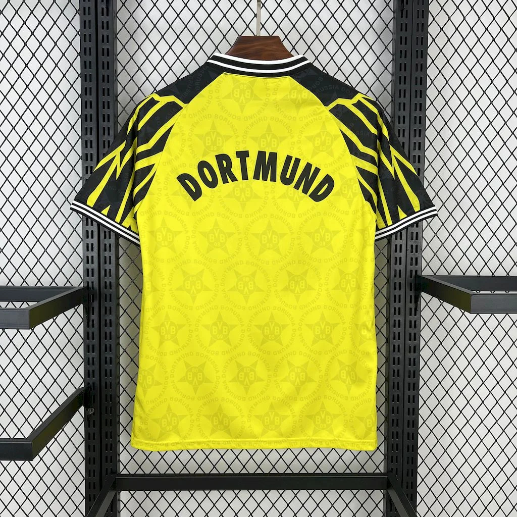 Retro Dortmund 1994-95 Home Jersey - UnitedFutballJersey