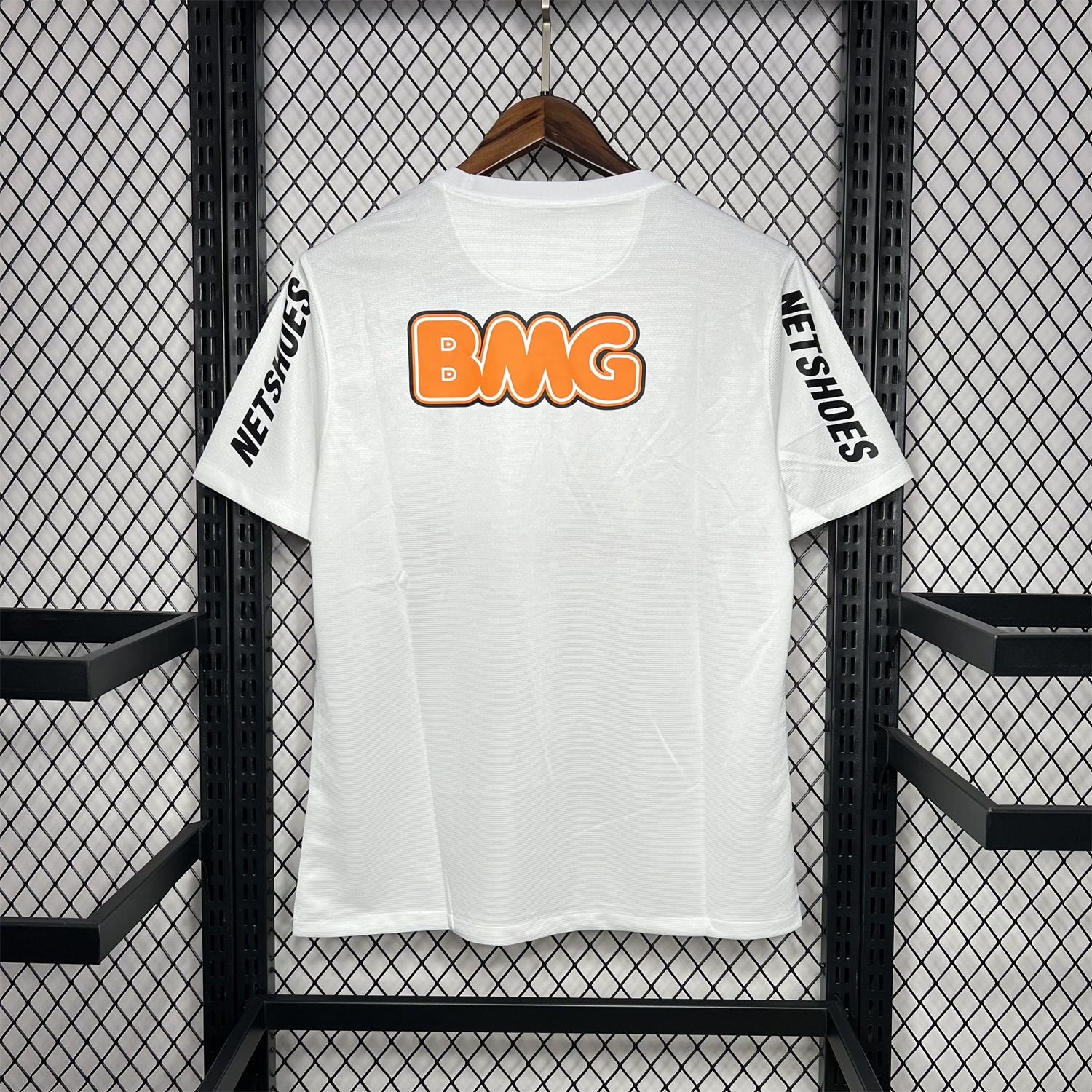 Retro Santos 2012 Centennial Home Jersey with SEARA Sponsor Patch - UnitedFutballJersey