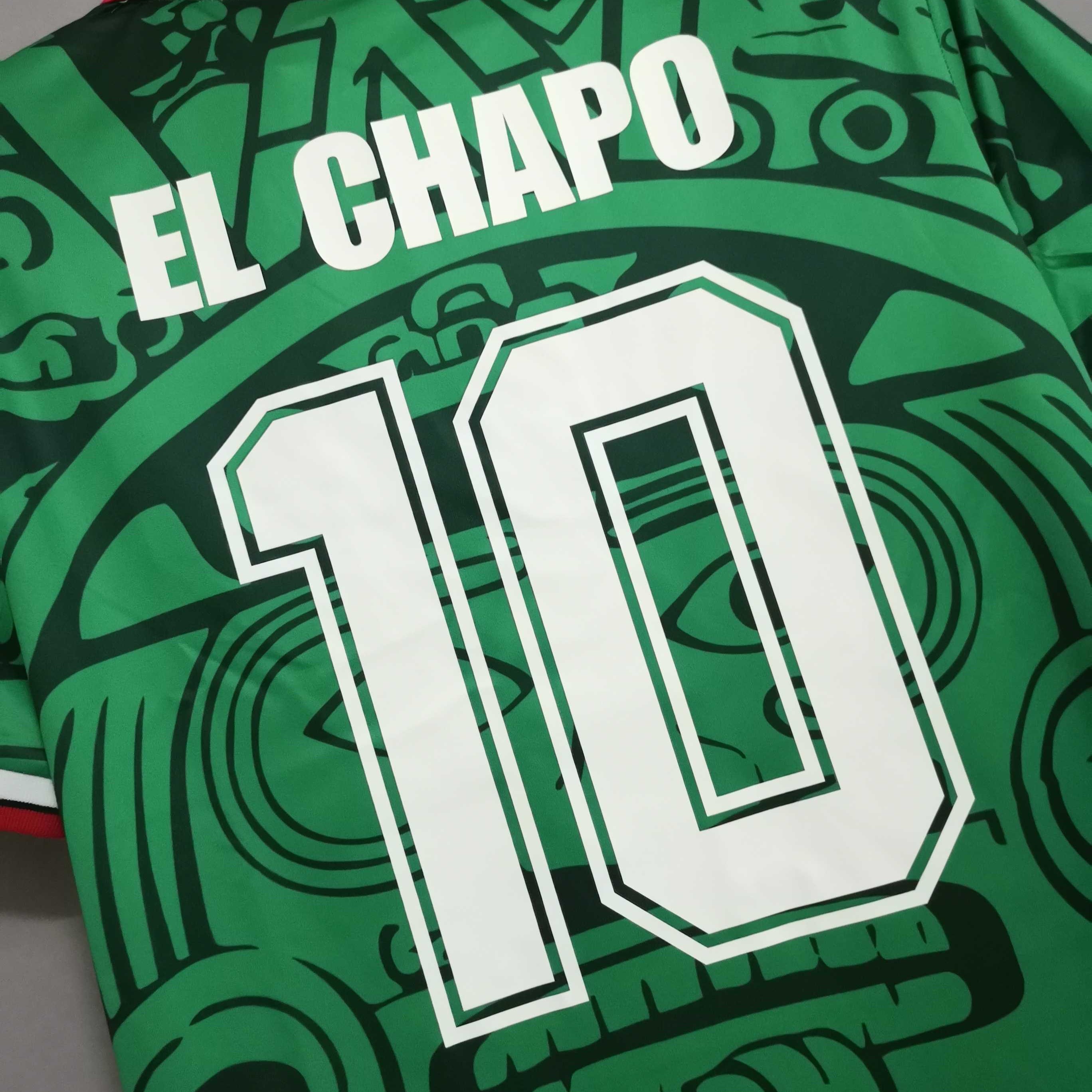 Retro Mexico 1998 Home Jersey - UnitedFutballJersey