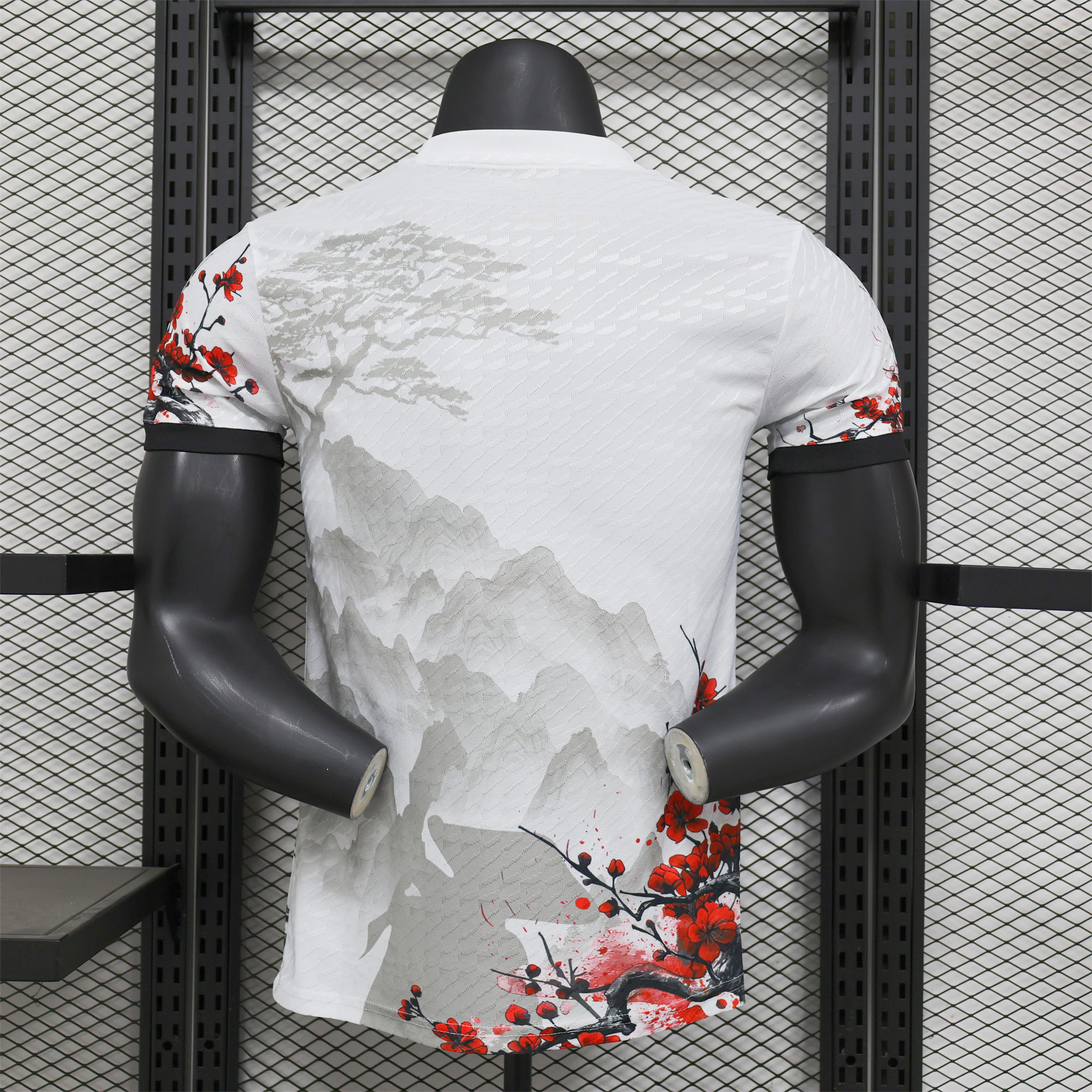 Japan 2024 White Dragon Special plum bossom Edition Jersey - Player Version - UnitedFutballJersey