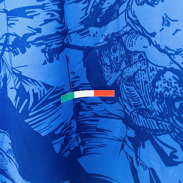 Italy 2024 Blue Special Edition Jersey - Fans Version - UnitedFutballJersey
