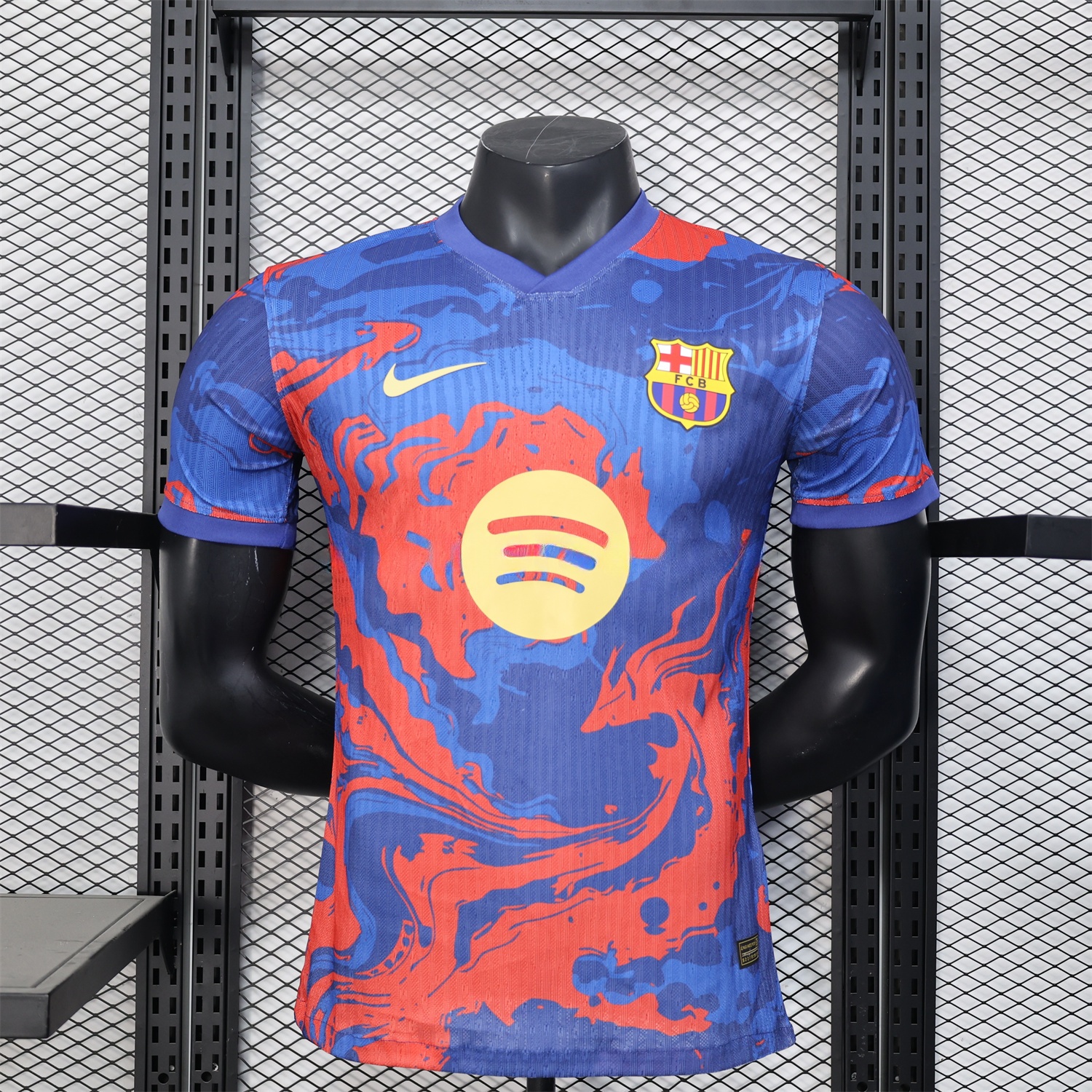 Barcelona 25-26 Fire Dragon Special Edition Jersey - Player Version - UnitedFutballJersey