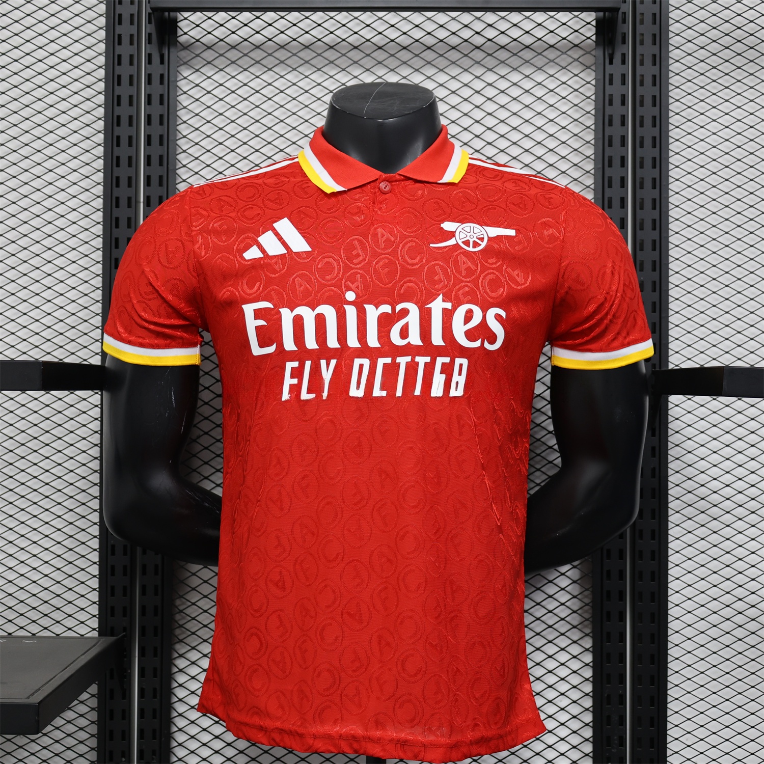 Arsenal 25-26 Red POLO White Sponsored Secial Edition Jersey - Player Version - UnitedFutballJersey