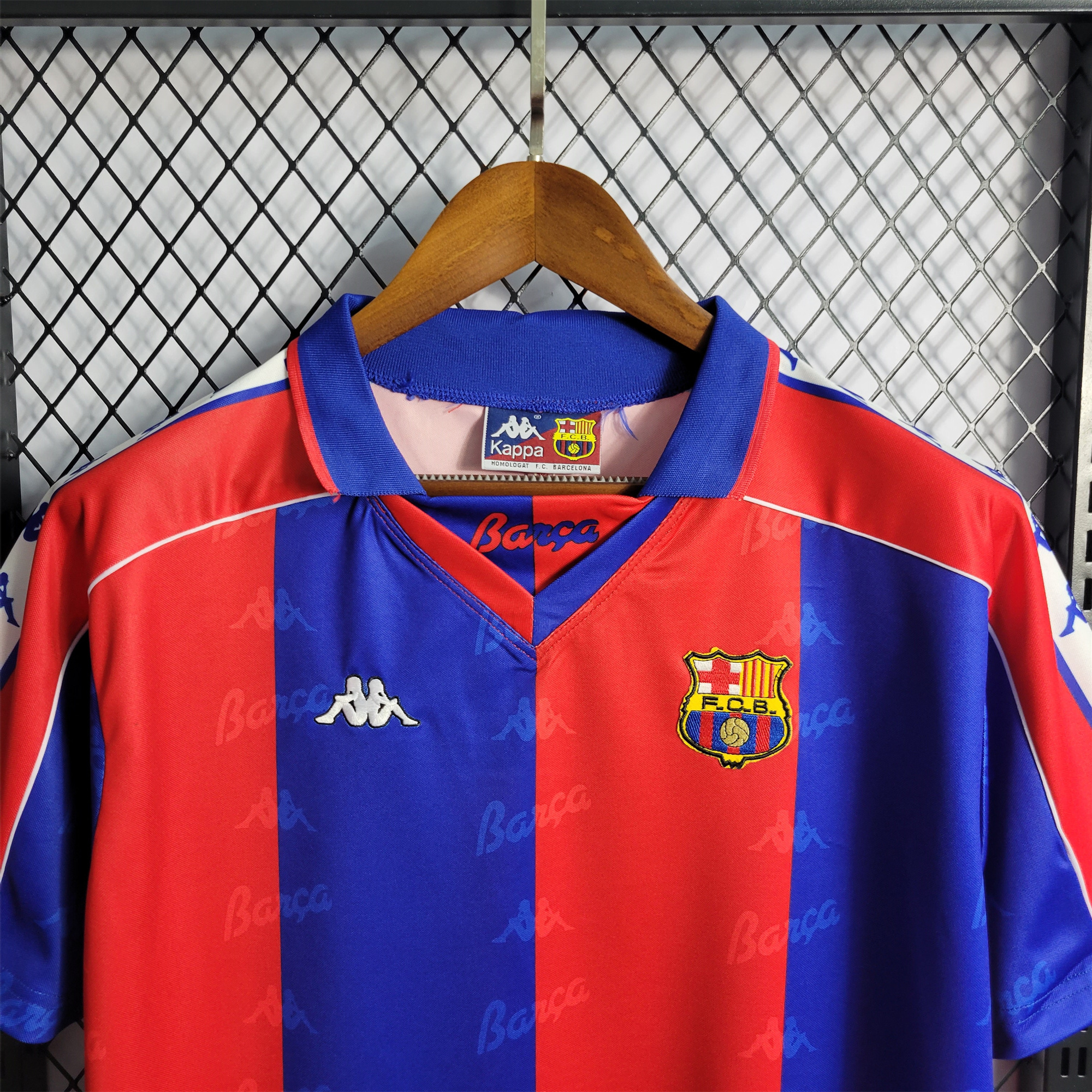 B.A.R.S.A Retro 92-95 Home Stadium Jersey - UnitedFutballJersey