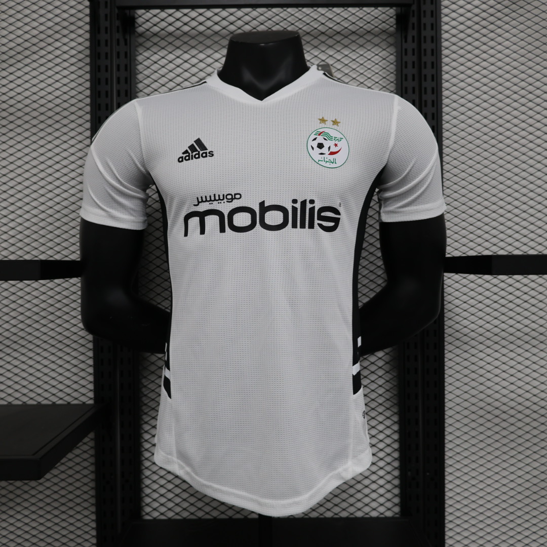 Algeria 23-24 White Jersey - Player Version - UnitedFutballJersey