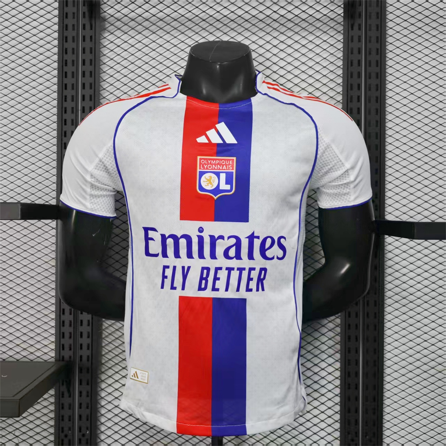 Olympique Lyonnais Lyon 25-26 Home White Jersey - Player Version - UnitedFutballJersey