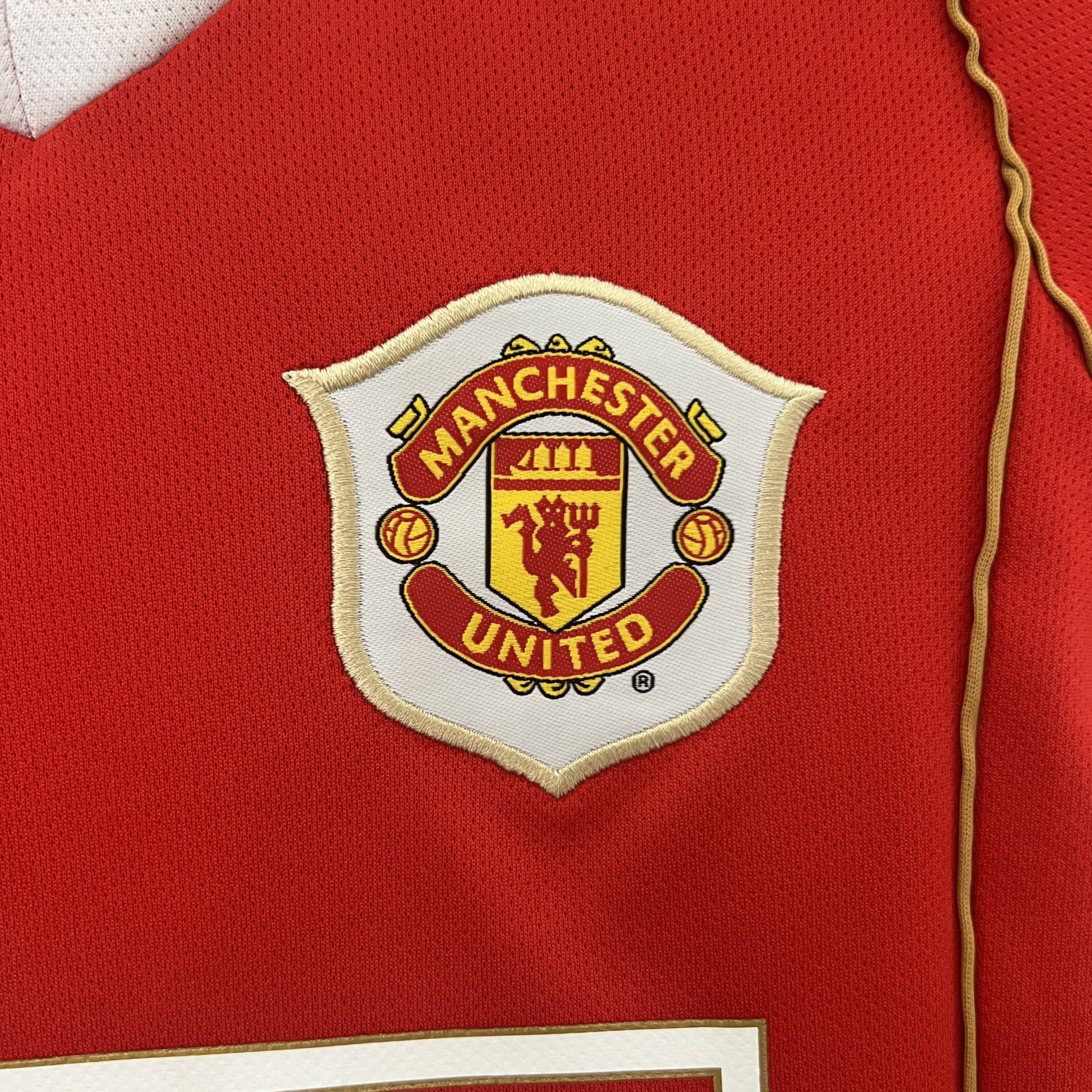 Retro Manchester United 2006-07 Home Stadium Kids Kit - UnitedFutballJersey