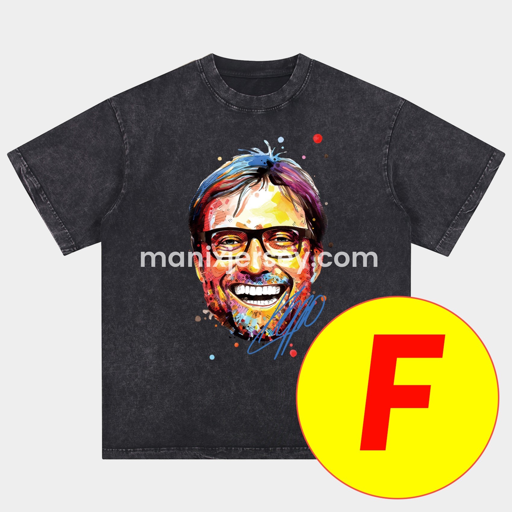 Dortmund Oversized Washed T-Shirt - UnitedFutballJersey