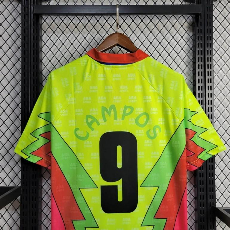 Retro Mexico 1995 Goalkeeper Green Jersey - UnitedFutballJersey