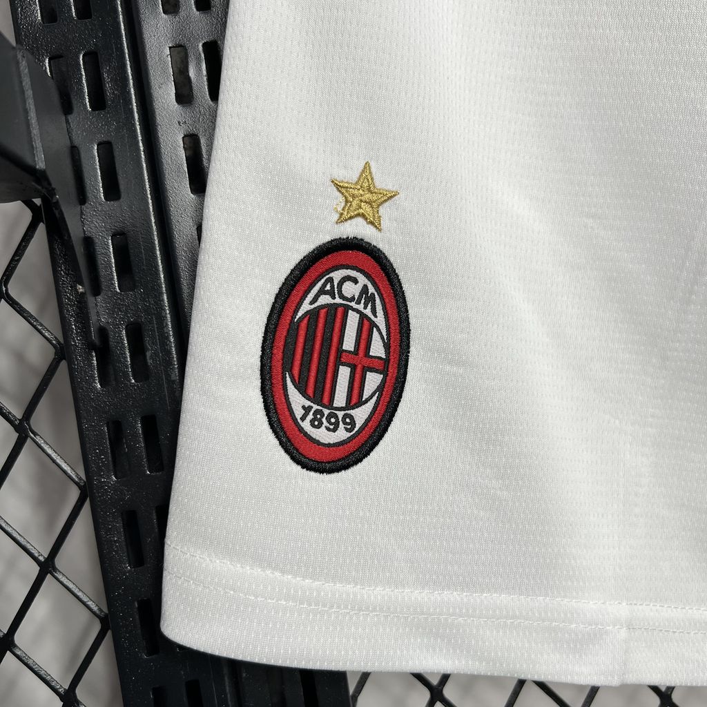 AC Milan 24-25 Home Shorts - Fans Version - UnitedFutballJersey