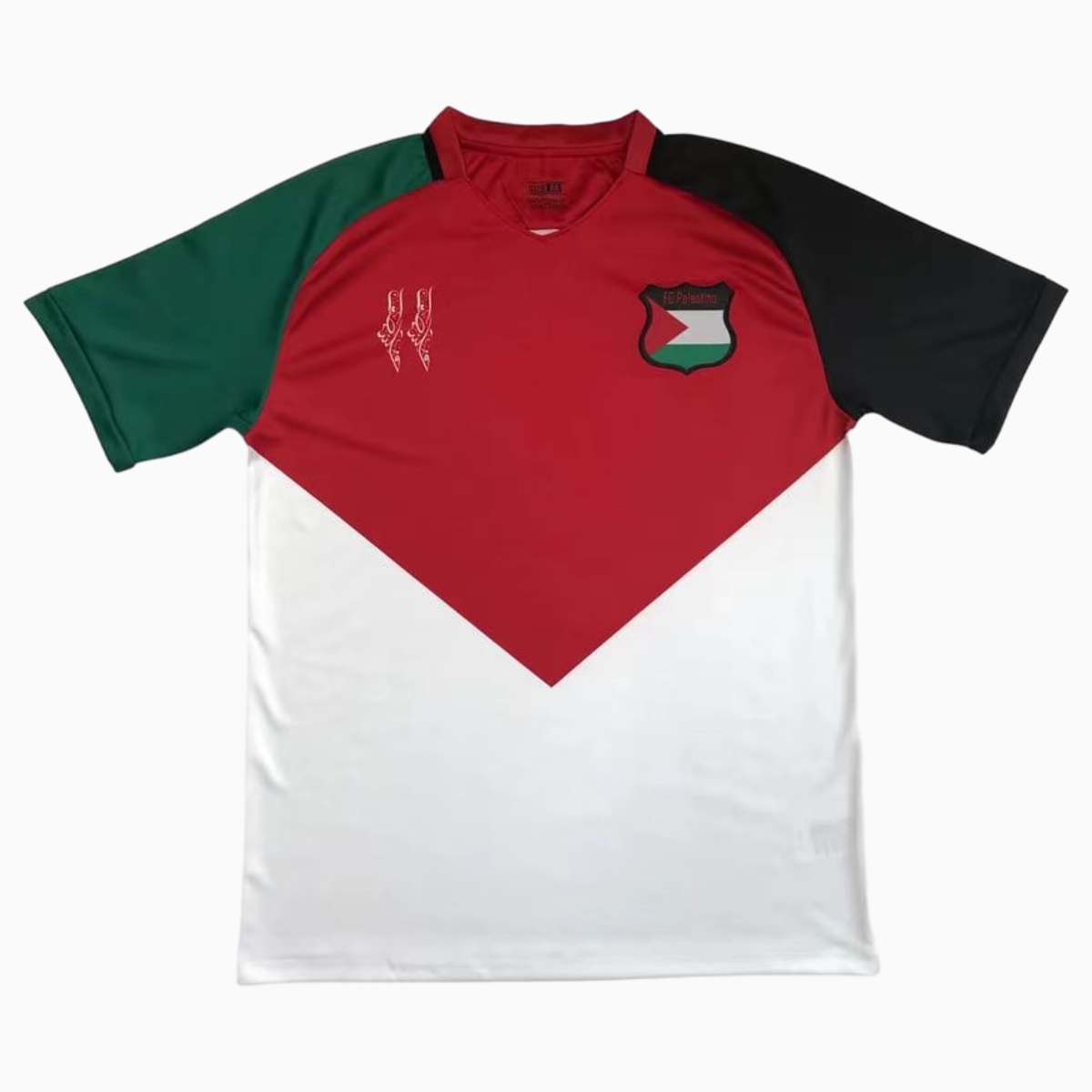 FC Palestina 24 - 25 Flag-Inspired Jersey with Flag Colors - UnitedFutballJersey